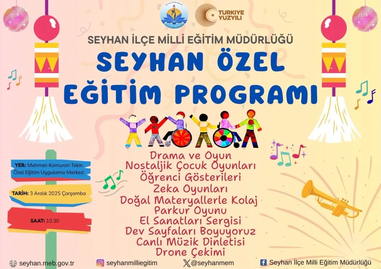 Seyhan'da Özel Eğitim Öğrencileri İçin Anlamlı Etkinlik Seyhan'da Özel Eğitim Öğrencileri İçin Anlamlı Etkinlik
