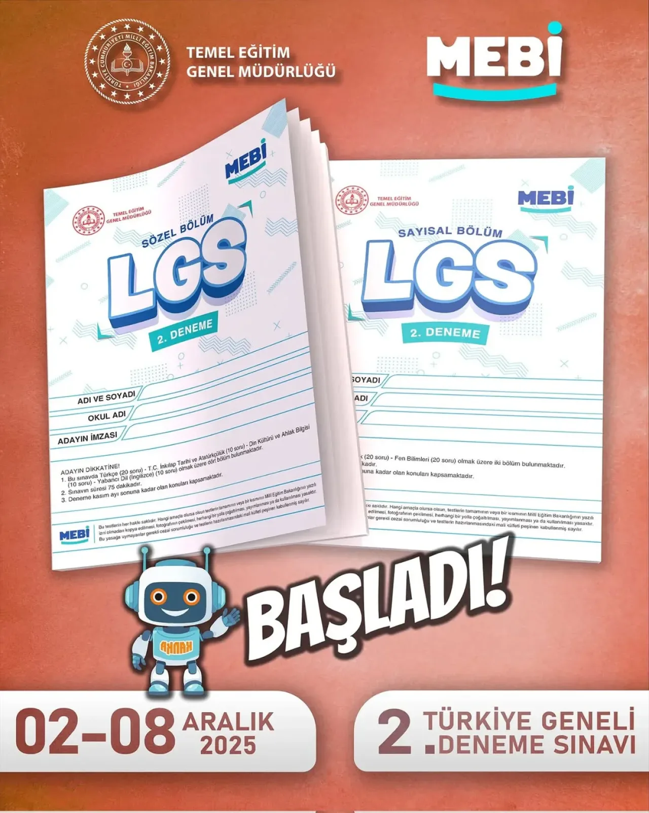 İstanbul Beykoz'da LGS Deneme Sınavları Başladı İstanbul Beykoz'da LGS Deneme Sınavları Başladı