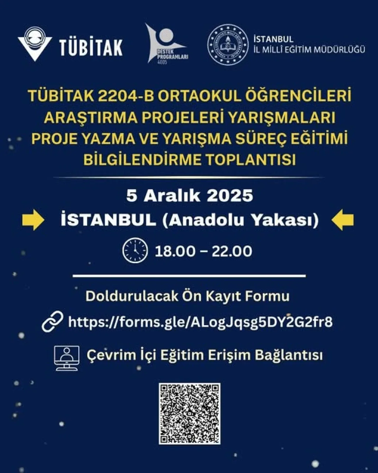 İstanbul'da Ortaokul Öğrencileri için TÜBİTAK Proje Yazma Eğitimi İstanbul'da Ortaokul Öğrencileri için TÜBİTAK Proje Yazma Eğitimi