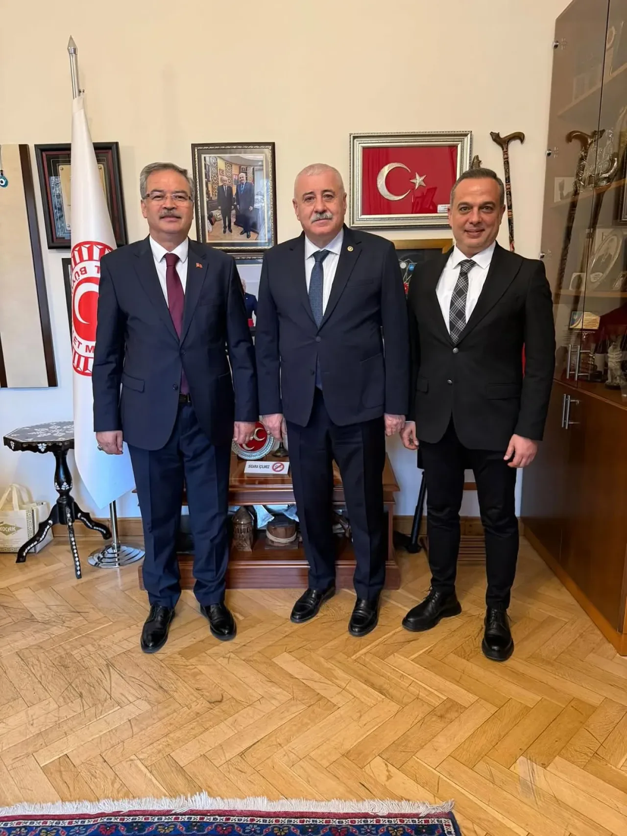 Gaziantep Milletvekili Sermet Atay, İl Milli Eğitim Müdürü'nü Ağırladı Gaziantep Milletvekili Sermet Atay, İl Milli Eğitim Müdürü'nü Ağırladı