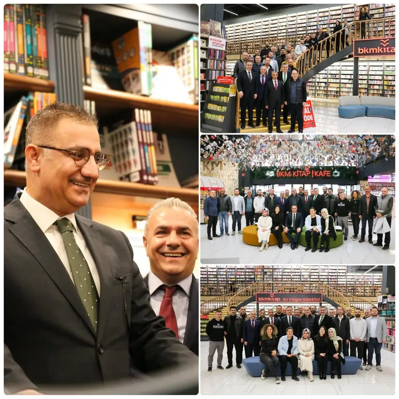 Sancaktepe Kaymakamı Naif Yavuz, BKM Kitap Yönetim Kurulu Başkanı'nı Ziyaret Etti Sancaktepe Kaymakamı Naif Yavuz, BKM Kitap Yönetim Kurulu Başkanı'nı Ziyaret Etti