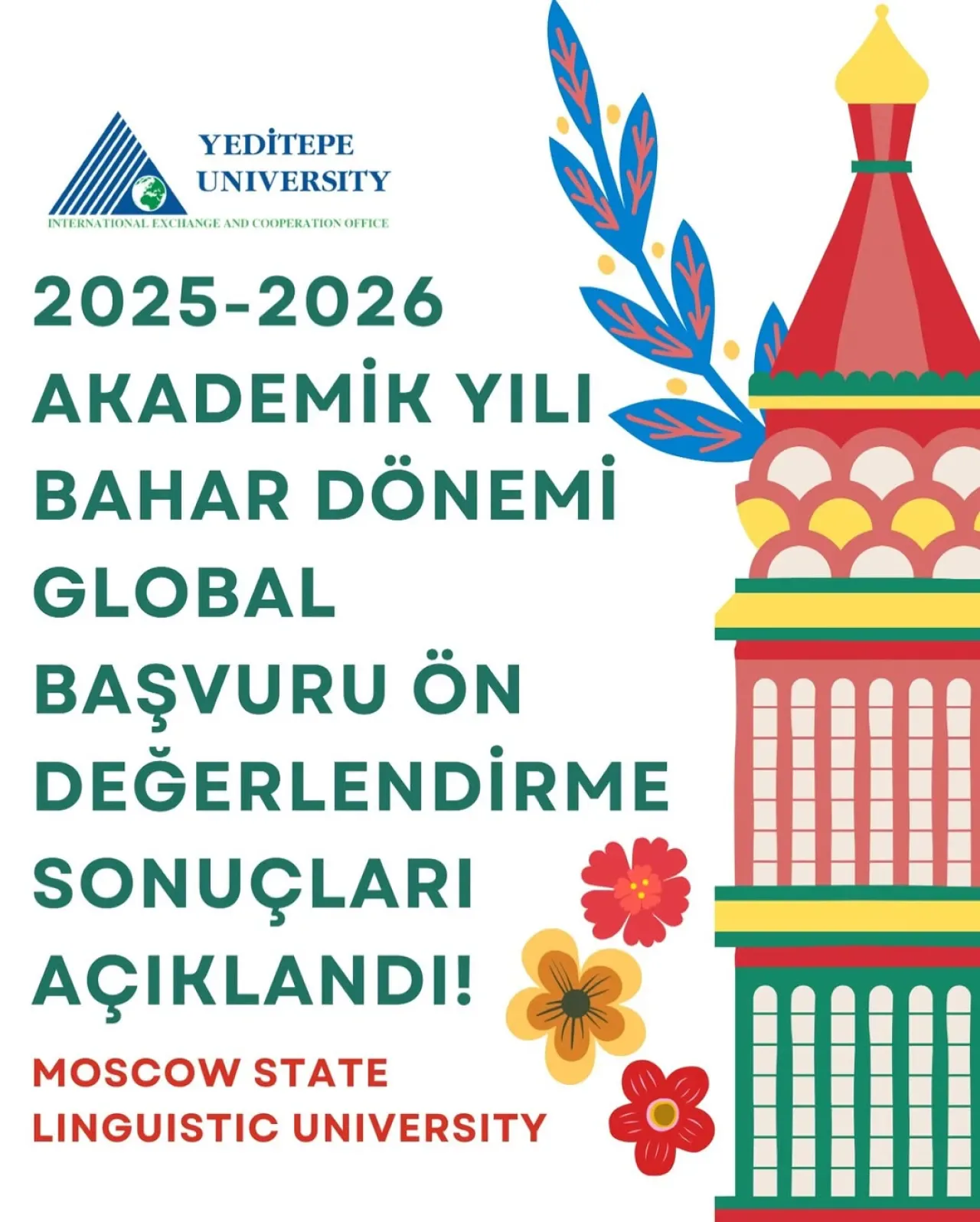 Yeditepe Üniversitesi Uluslararası Değişim ve İş Birliği Ofisi Öğrencilere Kapılarını Açıyor Yeditepe Üniversitesi Uluslararası Değişim ve İş Birliği Ofisi Öğrencilere Kapılarını Açıyor