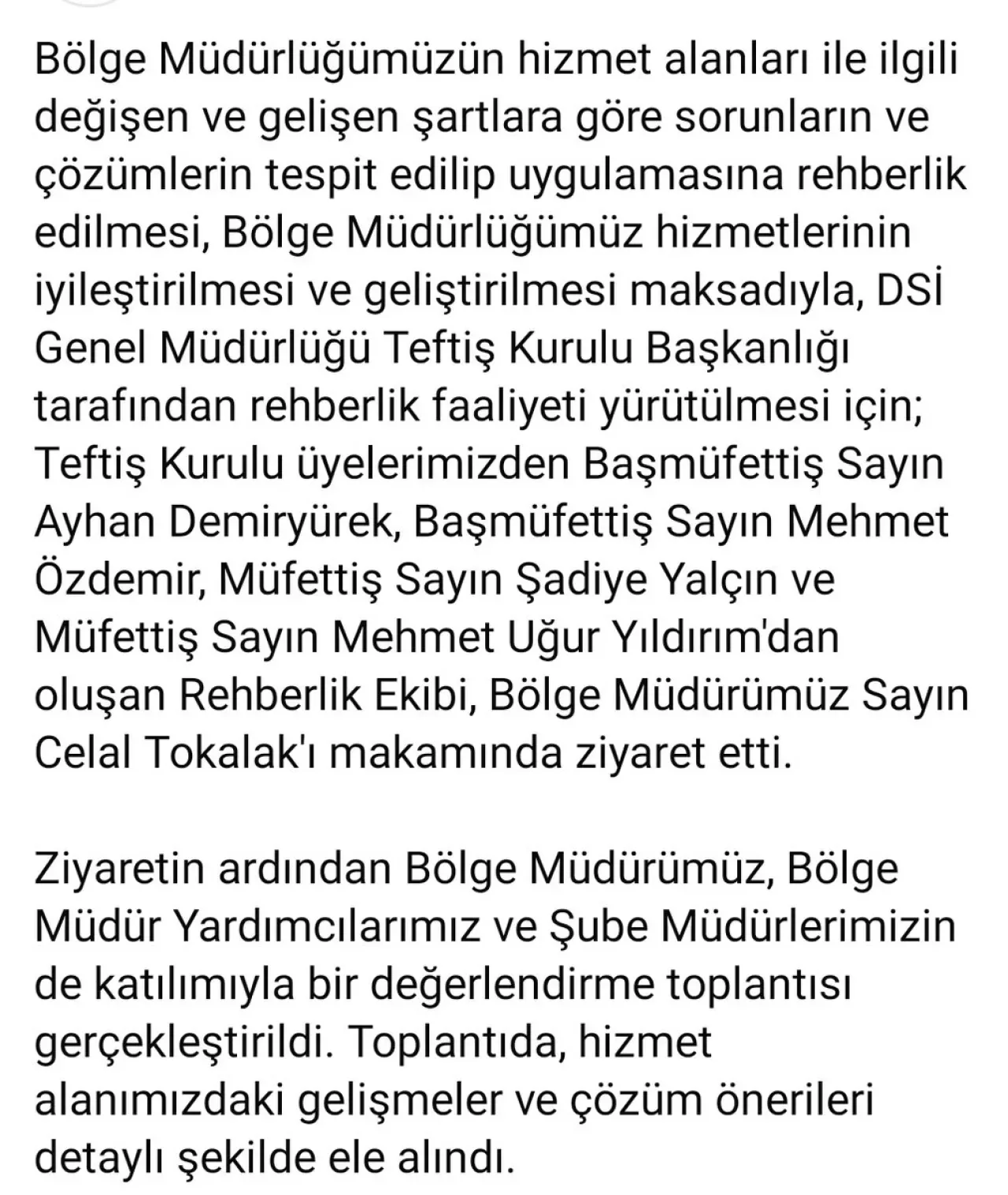 DSİ 6. Bölge Adana, Hizmet Kalitesini Artırmak İçin Yeni Stratejiler Belirliyor DSİ 6. Bölge Adana, Hizmet Kalitesini Artırmak İçin Yeni Stratejiler Belirliyor
