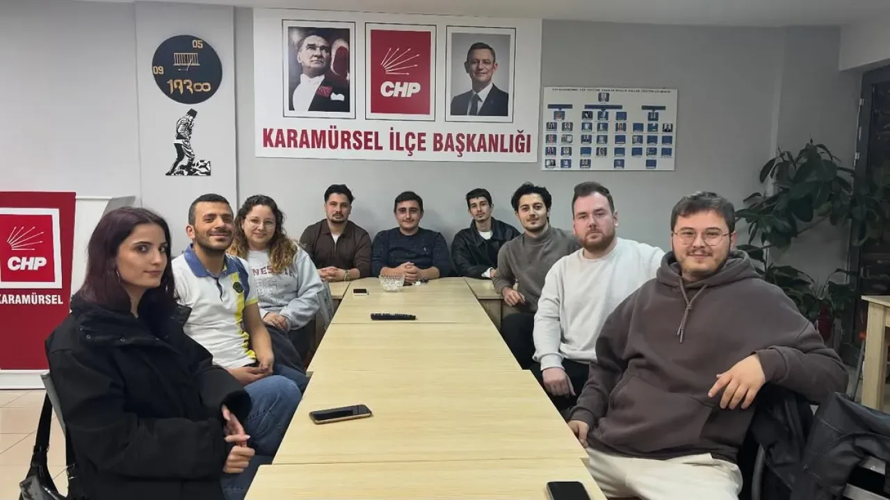 CHP Karamürsel Gençlik Kolları Aralık Ayı Toplantısını Gerçekleştirdi CHP Karamürsel Gençlik Kolları Aralık Ayı Toplantısını Gerçekleştirdi