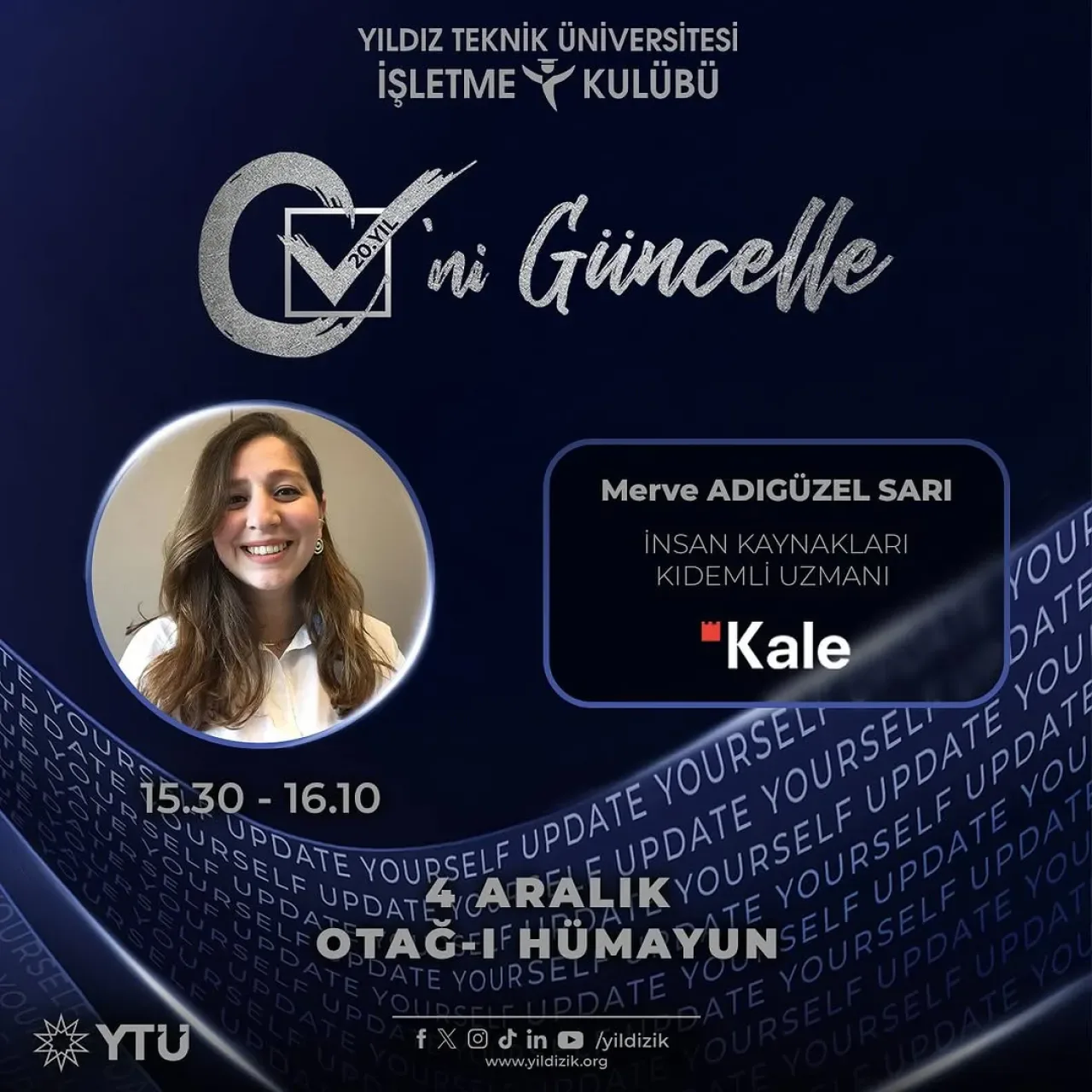 Yıldız İşletme Kulübü'nden CV Güncelleme Eğitimi Yıldız İşletme Kulübü'nden CV Güncelleme Eğitimi