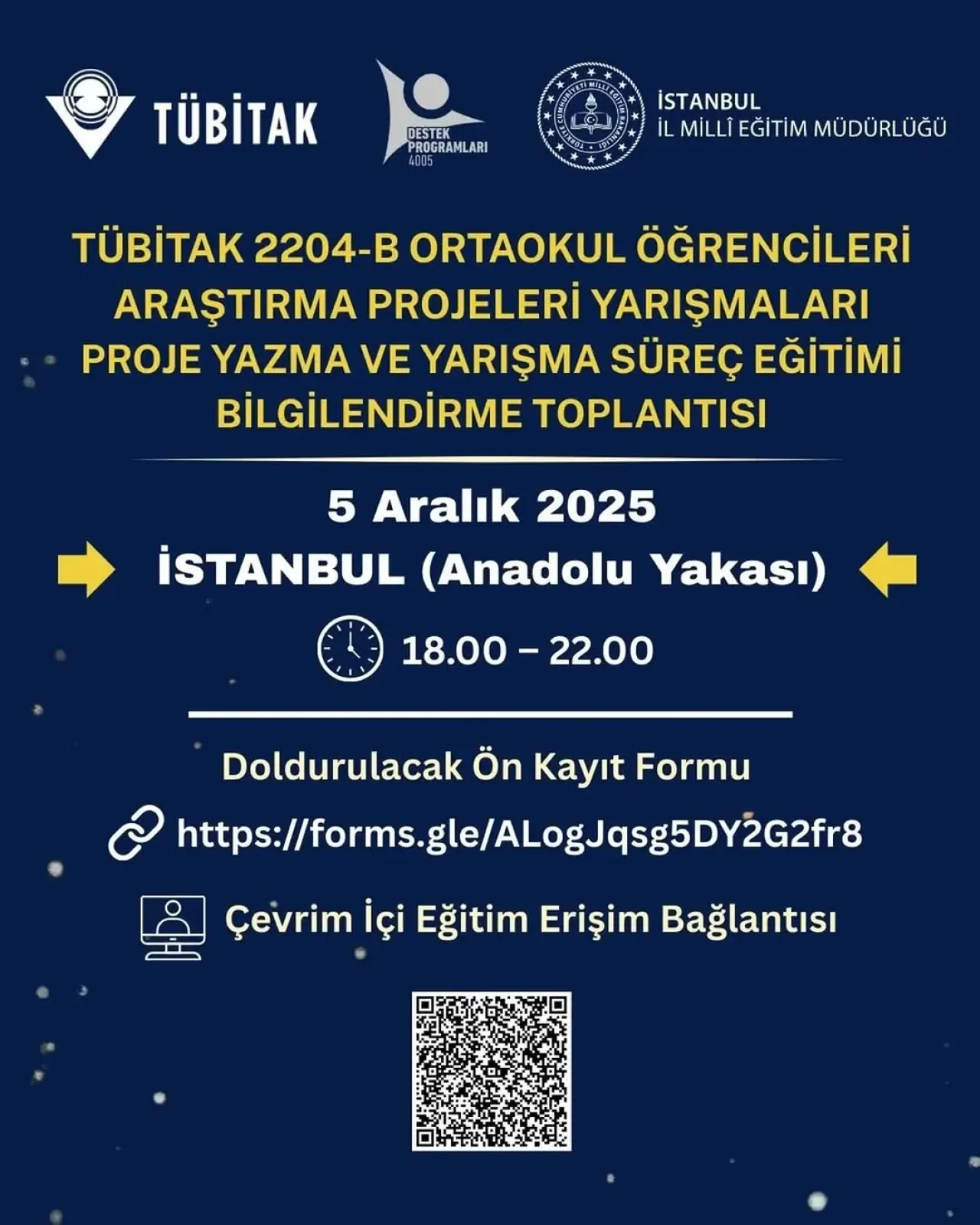 Ümraniye'de Ortaokul Öğrencilerine TÜBİTAK Proje Yazma Eğitimi Ümraniye'de Ortaokul Öğrencilerine TÜBİTAK Proje Yazma Eğitimi