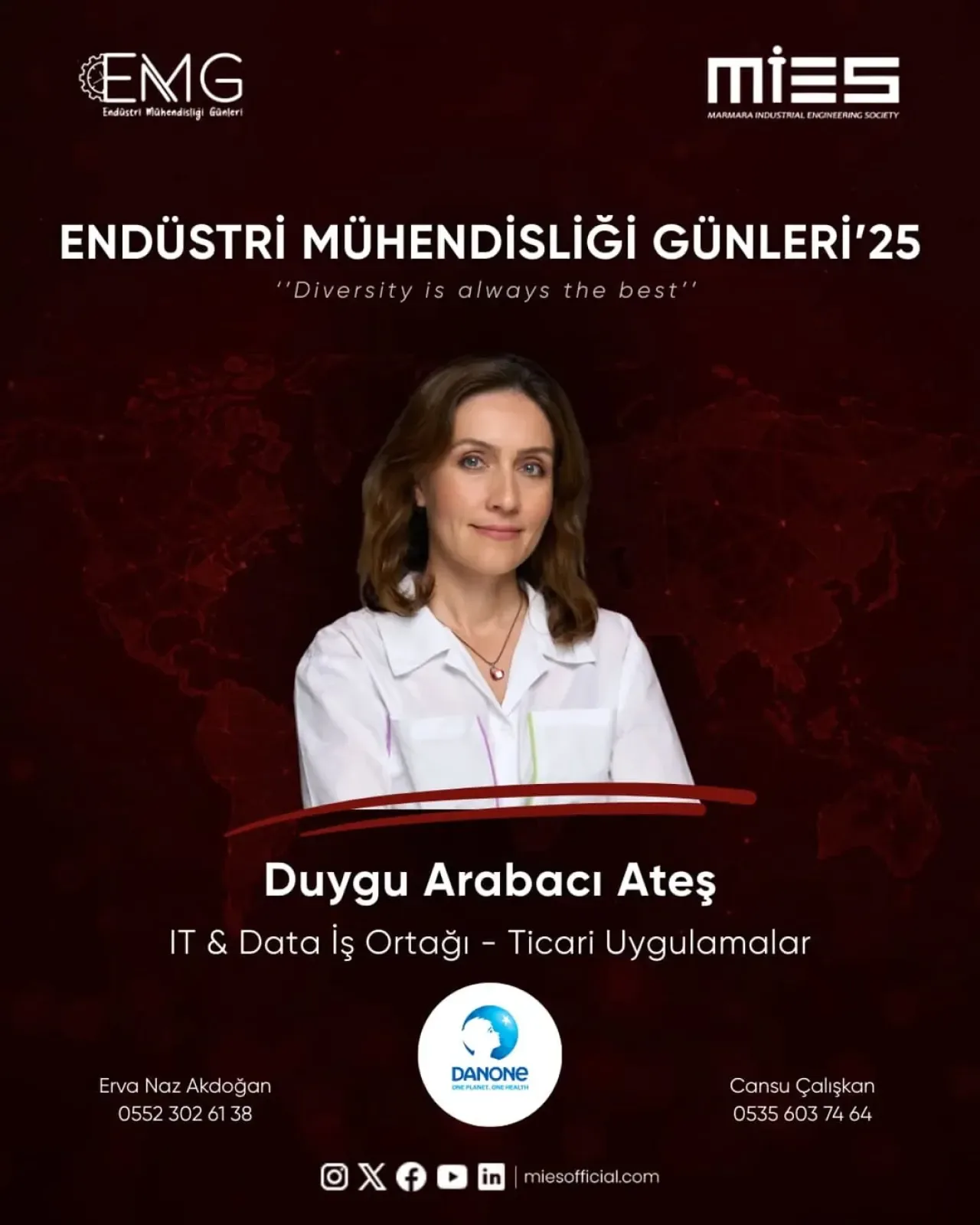 Danone Türkiye'den Duygu Arabacı Ateş, Marmara Üniversitesi'nde Öğrencilerle Buluşuyor Danone Türkiye'den Duygu Arabacı Ateş, Marmara Üniversitesi'nde Öğrencilerle Buluşuyor