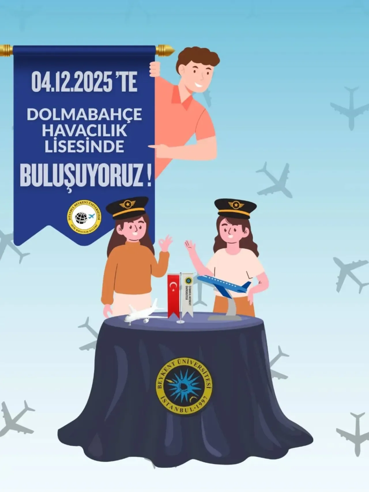 Beykent Üniversitesi Sivil Havacılık Kulübü, Dolmabahçe Havacılık Zirvesi'nde Yer Alacak Beykent Üniversitesi Sivil Havacılık Kulübü, Dolmabahçe Havacılık Zirvesi'nde Yer Alacak
