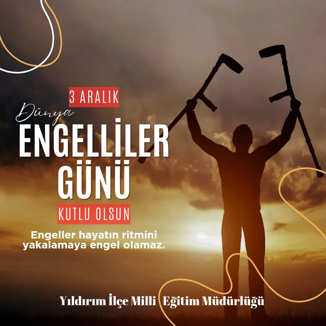 Bursa Yıldırım'da 3 Aralık Dünya Engelliler Günü'nde Farkındalık Vurgusu Bursa Yıldırım'da 3 Aralık Dünya Engelliler Günü'nde Farkındalık Vurgusu