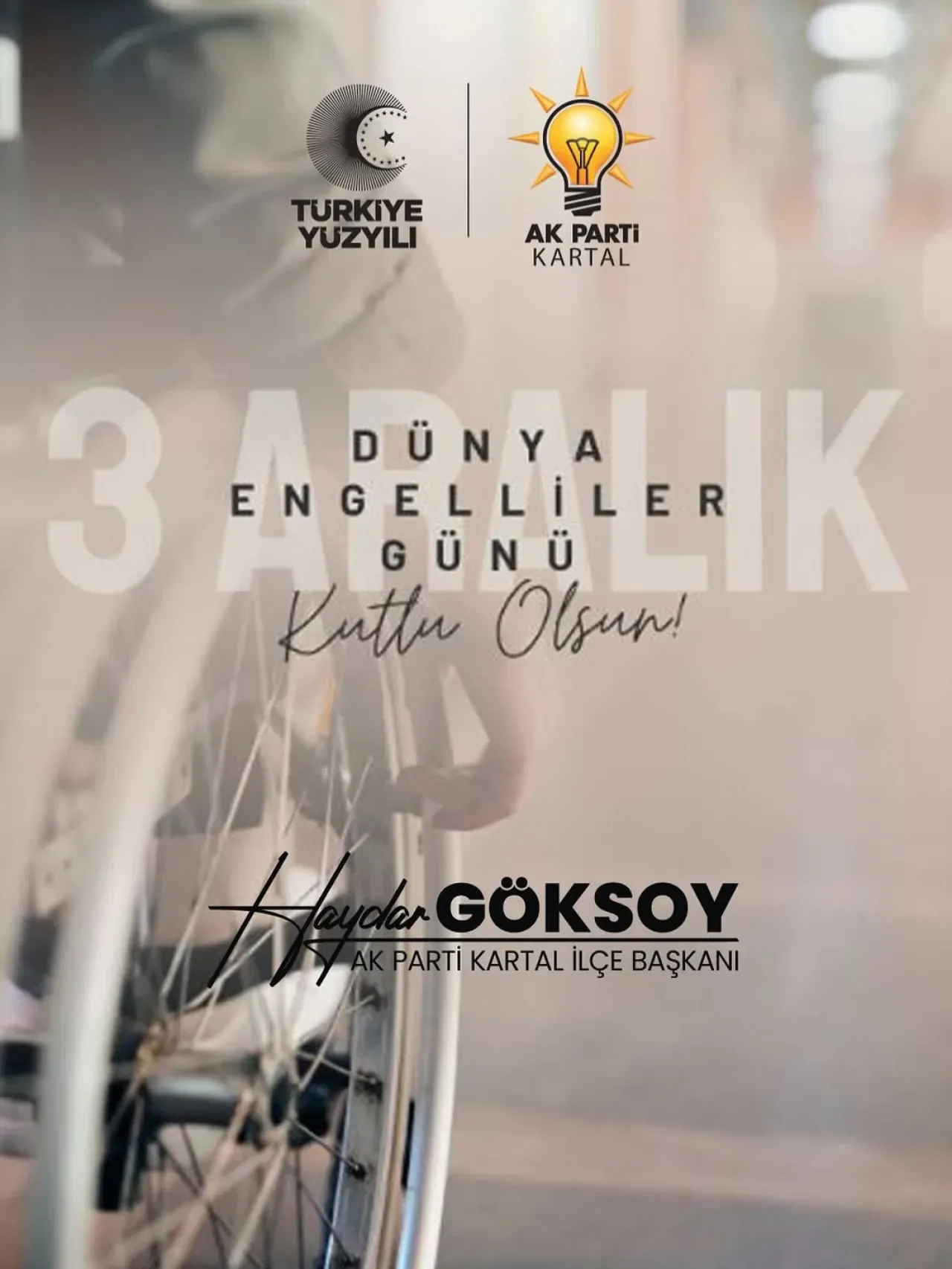 AK Parti Kartal'dan Engelli Bireyler İçin Farkındalık ve Destek Vurgusu AK Parti Kartal'dan Engelli Bireyler İçin Farkındalık ve Destek Vurgusu