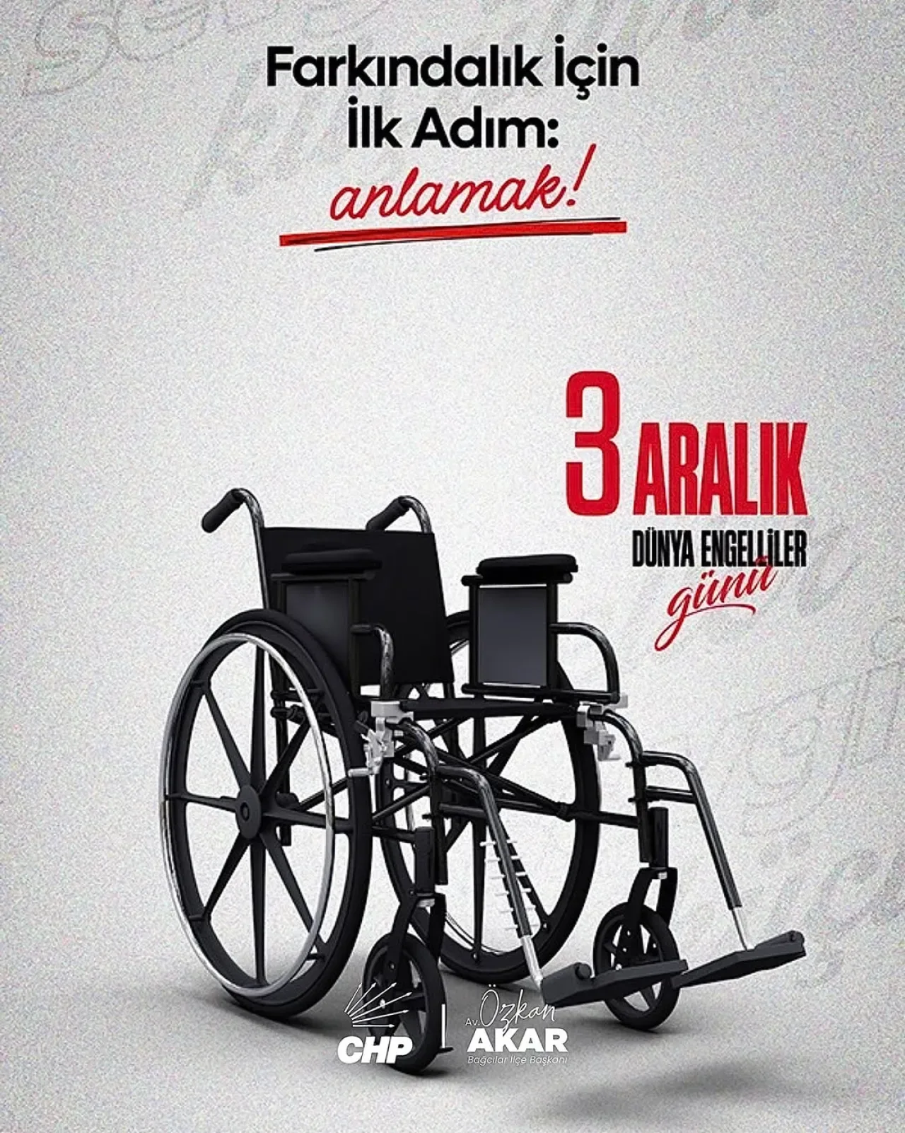 3 Aralık Dünya Engelliler Günü: Engelsiz Bir Yaşam Mümkün 3 Aralık Dünya Engelliler Günü: Engelsiz Bir Yaşam Mümkün