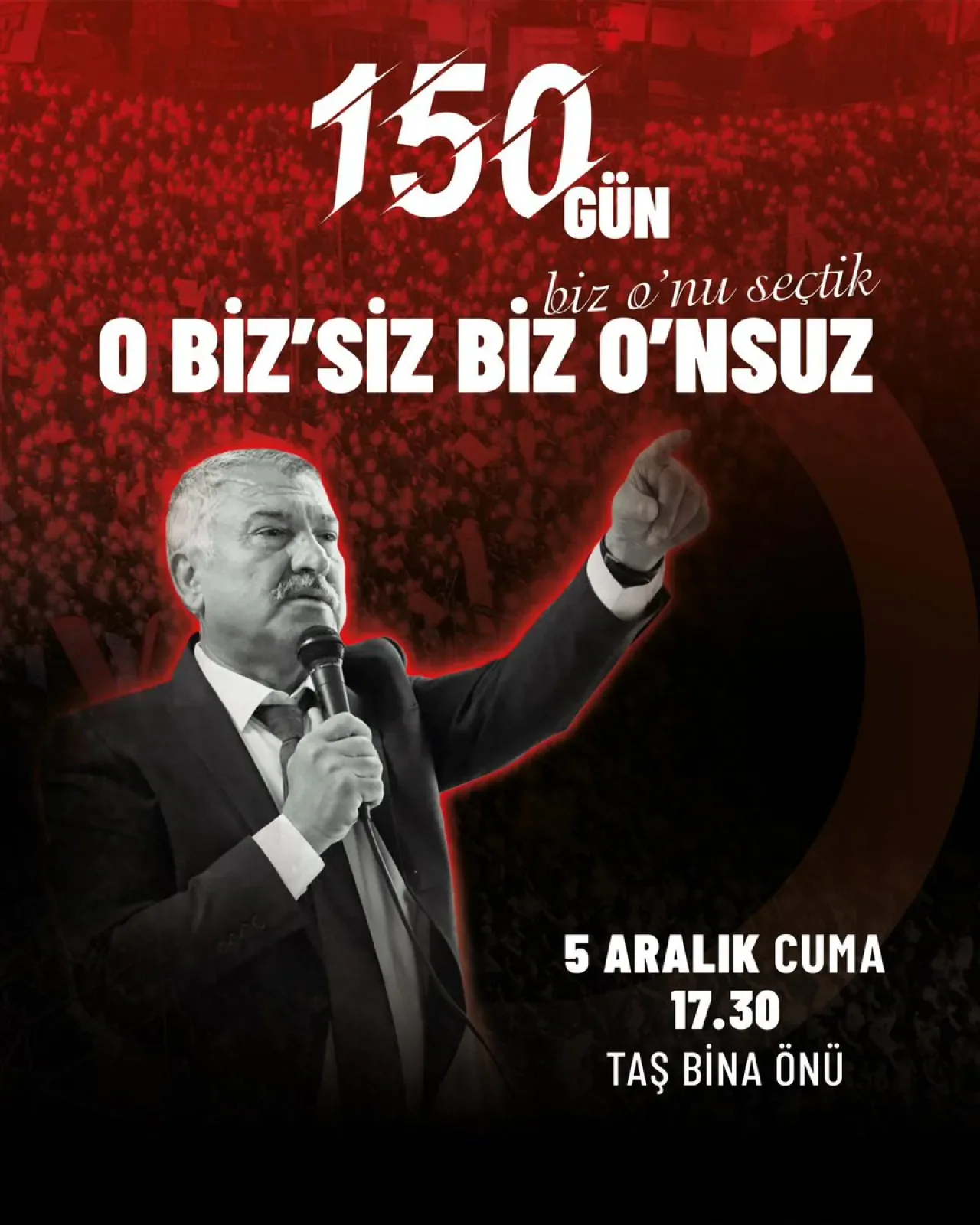 Adana'da Zeydan Karalar'ın Tutukluluğunun 150. Gününde Eylem Adana'da Zeydan Karalar'ın Tutukluluğunun 150. Gününde Eylem
