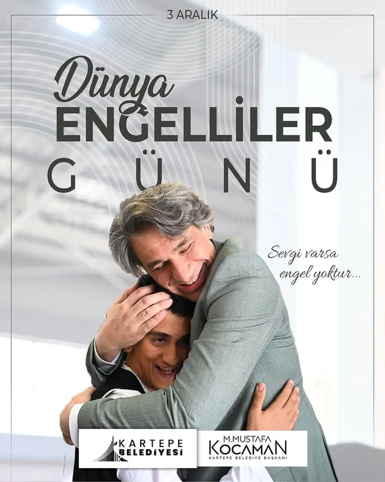 Kartepe Belediyesi Dünya Engelliler Günü'nde Sevgi ve Farkındalık Vurgusu Yaptı Kartepe Belediyesi Dünya Engelliler Günü'nde Sevgi ve Farkındalık Vurgusu Yaptı