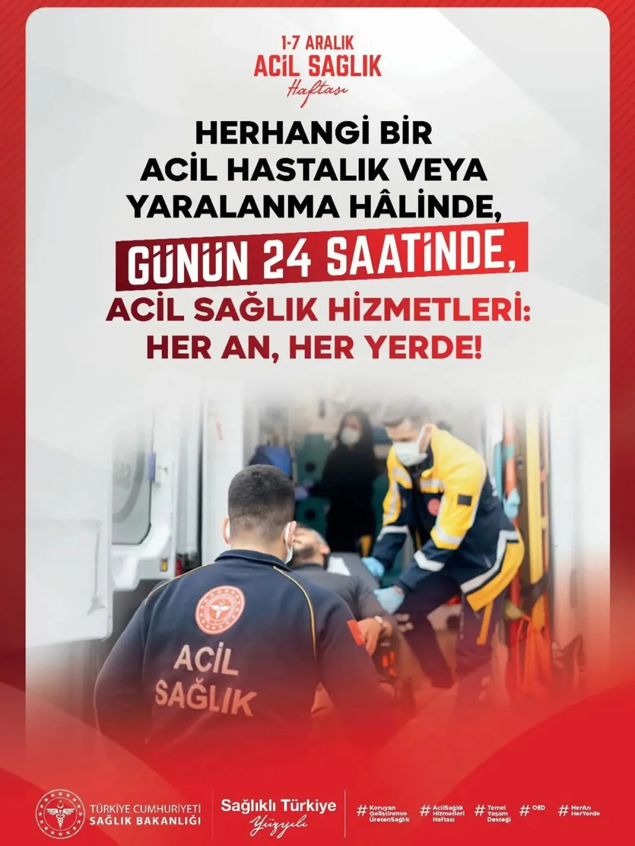 Adana Şehir Eğitim ve Araştırma Hastanesi'nden Acil Sağlık Hizmetleri Haftası Mesajı Adana Şehir Eğitim ve Araştırma Hastanesi'nden Acil Sağlık Hizmetleri Haftası Mesajı