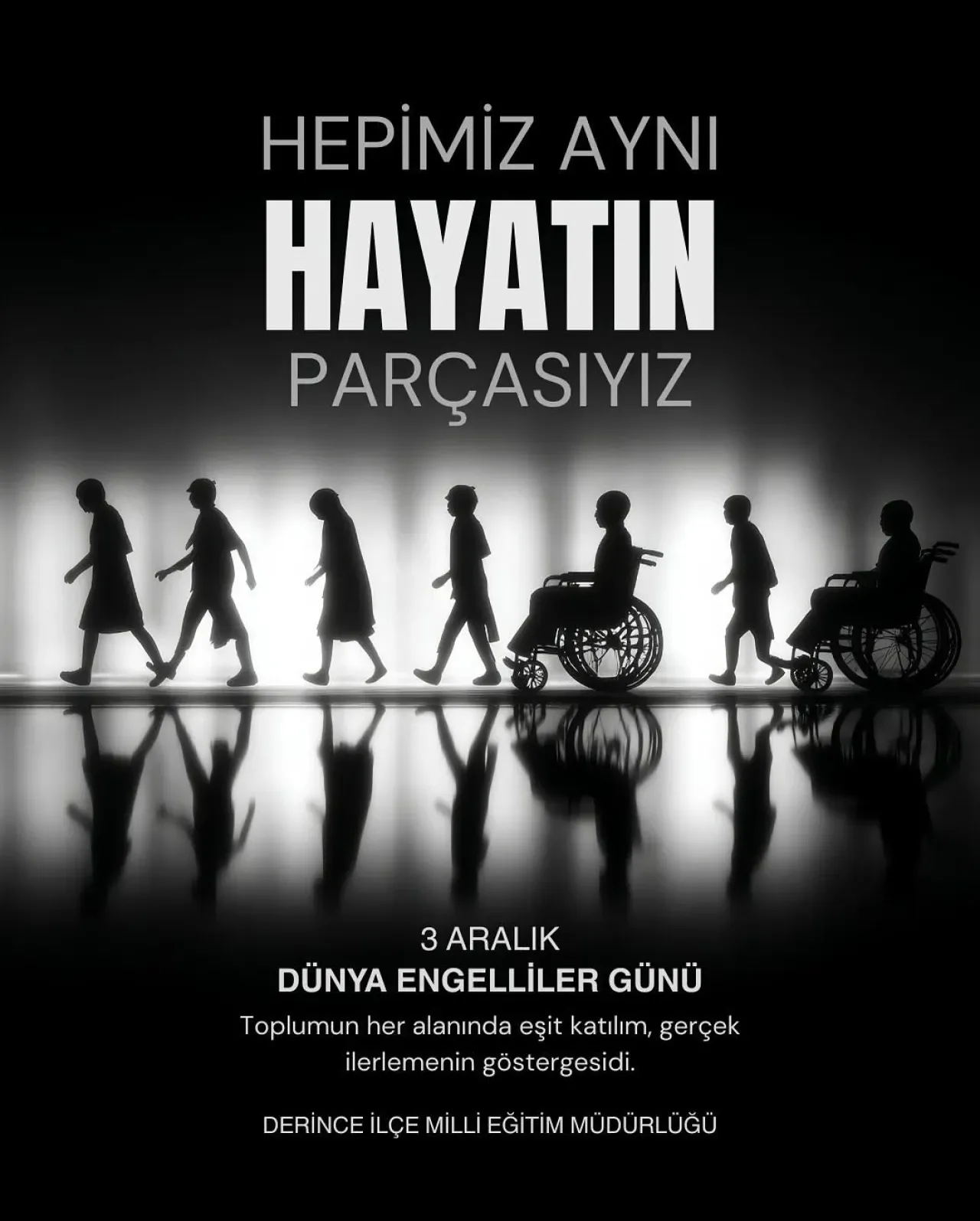 3 Aralık Dünya Engelliler Günü'nde Kapsayıcı Eğitim Vurgusu 3 Aralık Dünya Engelliler Günü'nde Kapsayıcı Eğitim Vurgusu