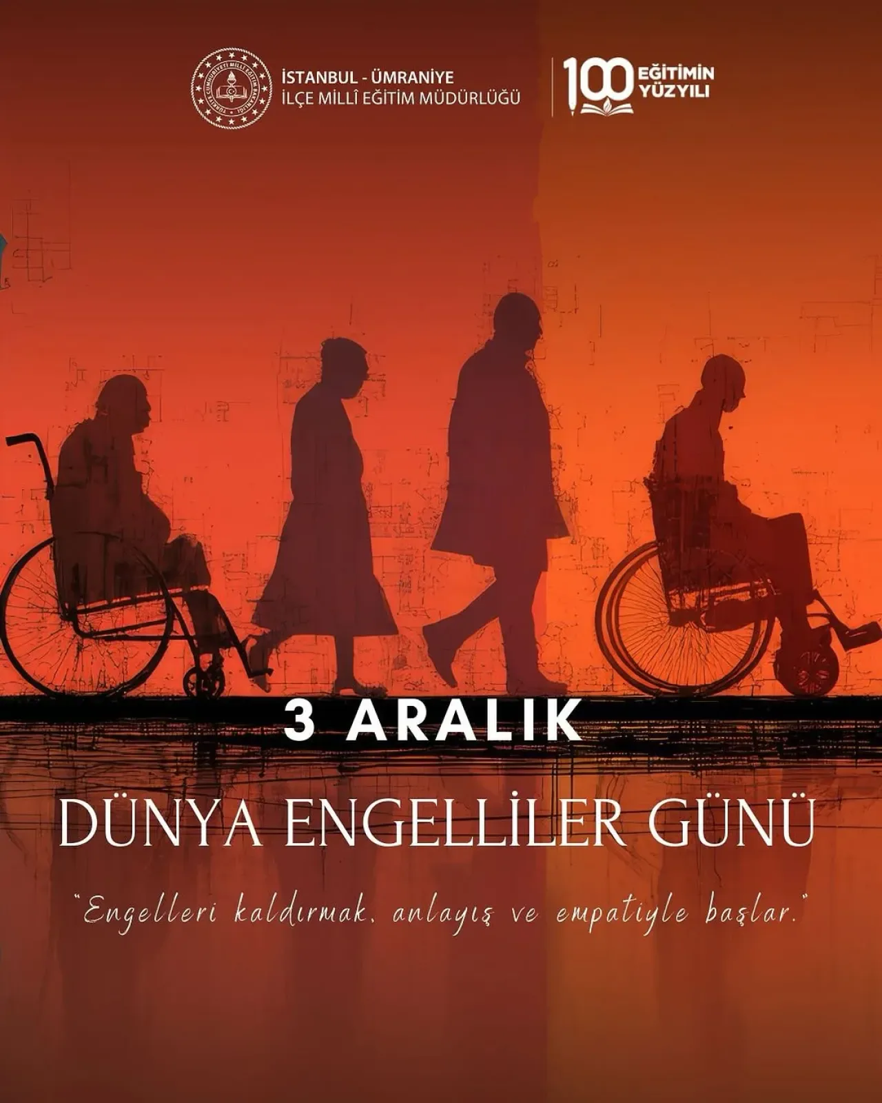 Ümraniye'de 3 Aralık Dünya Engelliler Günü'nde Erişilebilir Bir Dünya Vurgusu Ümraniye'de 3 Aralık Dünya Engelliler Günü'nde Erişilebilir Bir Dünya Vurgusu