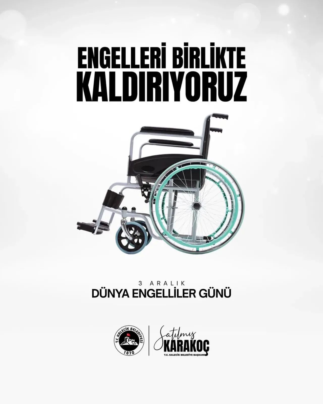 Kalecik Belediyesi, 3 Aralık Dünya Engelliler Günü'nde Eşit Fırsat Vaat Etti Kalecik Belediyesi, 3 Aralık Dünya Engelliler Günü'nde Eşit Fırsat Vaat Etti