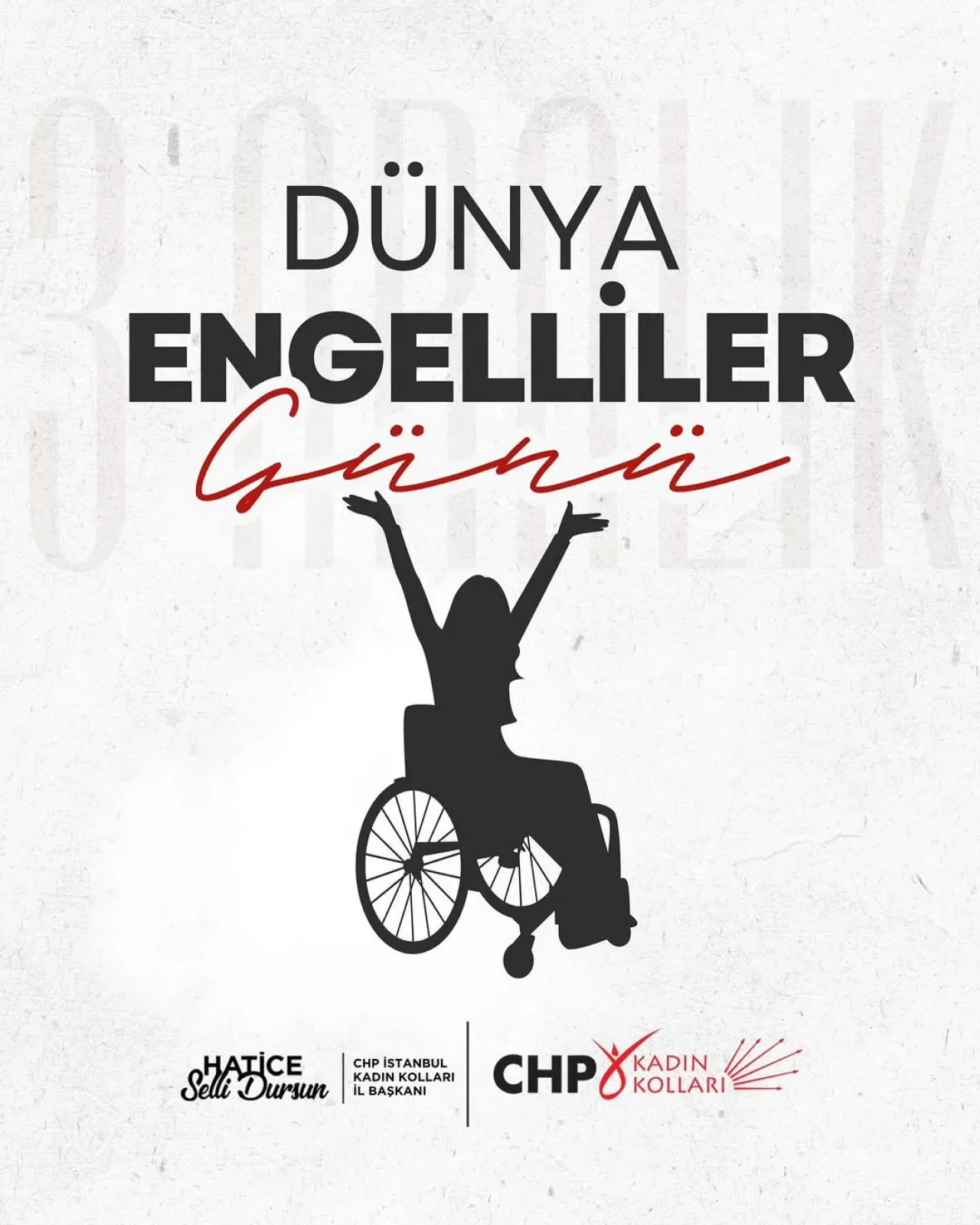 Engelli Yurttaşların Eşit Haklara Erişimi Demokrasi Sınavımızdır Engelli Yurttaşların Eşit Haklara Erişimi Demokrasi Sınavımızdır