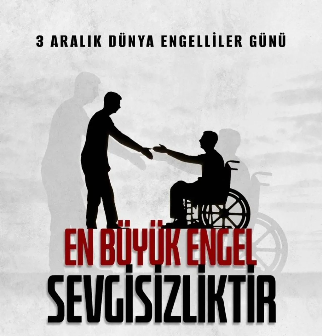 3 Aralık Dünya Engelliler Günü'nde "Birlikte Güçlüyüz" Mesajı Verildi 3 Aralık Dünya Engelliler Günü'nde "Birlikte Güçlüyüz" Mesajı Verildi