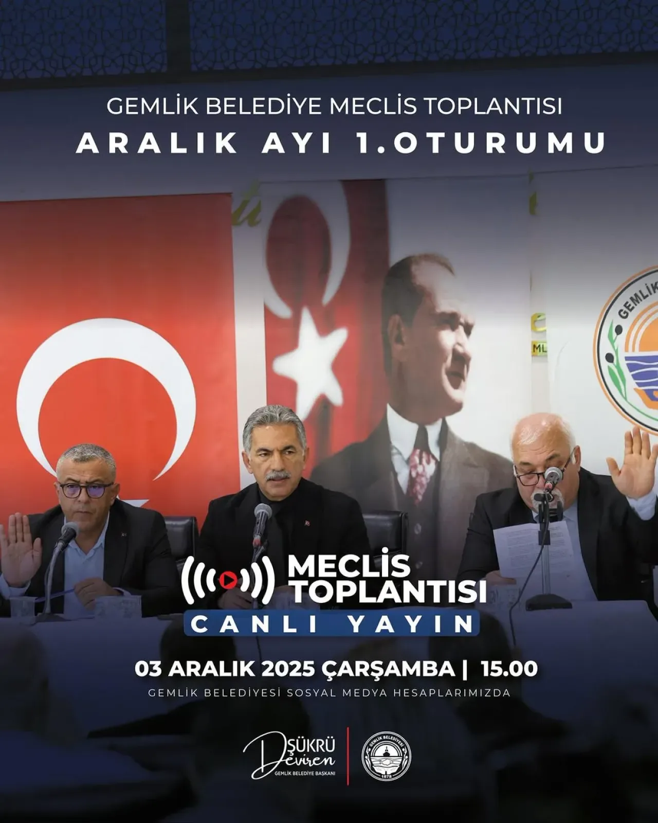 Gemlik Belediye Meclisi, Aralık Ayı Çalışmalarına Başladı Gemlik Belediye Meclisi, Aralık Ayı Çalışmalarına Başladı
