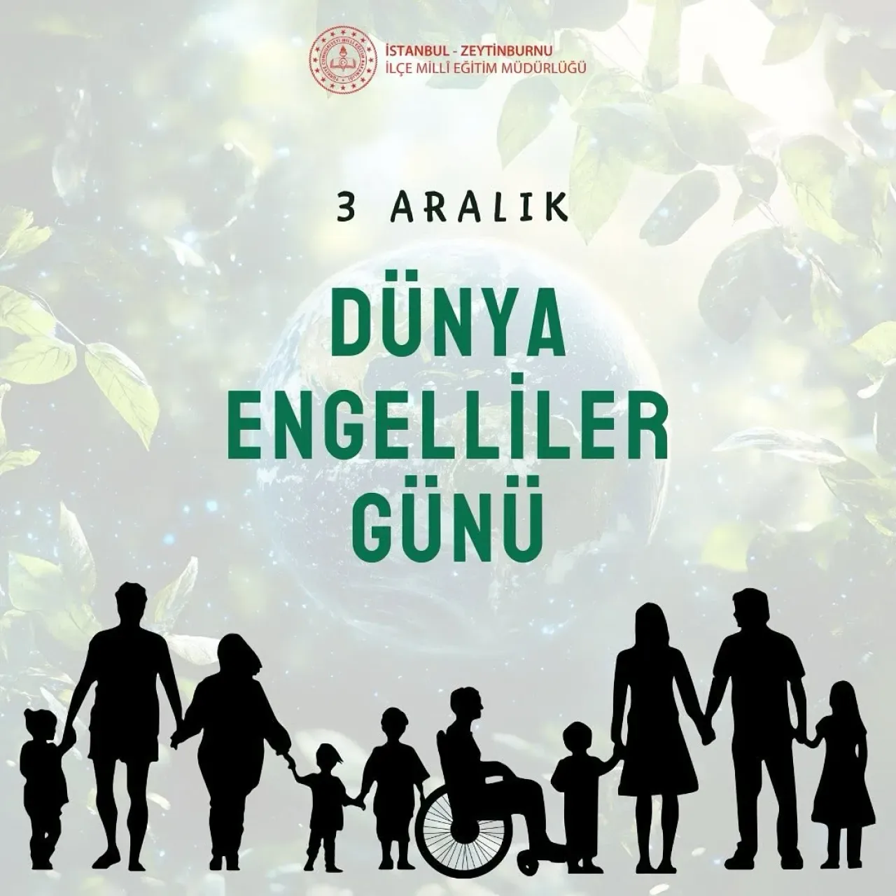 3 Aralık Dünya Engelliler Günü'nde Farkındalık ve Eşitlik Vurgusu 3 Aralık Dünya Engelliler Günü'nde Farkındalık ve Eşitlik Vurgusu