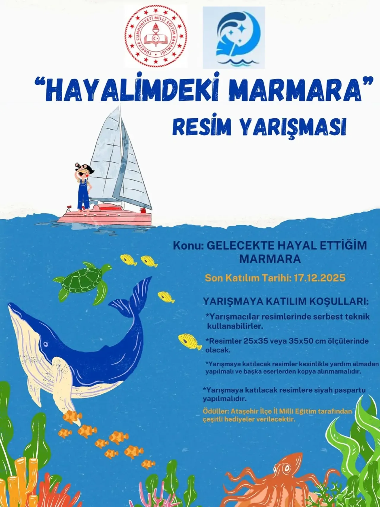 Ataşehir'de Öğrenciler "Hayalimdeki Marmara" İçin Yarışacak Ataşehir'de Öğrenciler "Hayalimdeki Marmara" İçin Yarışacak