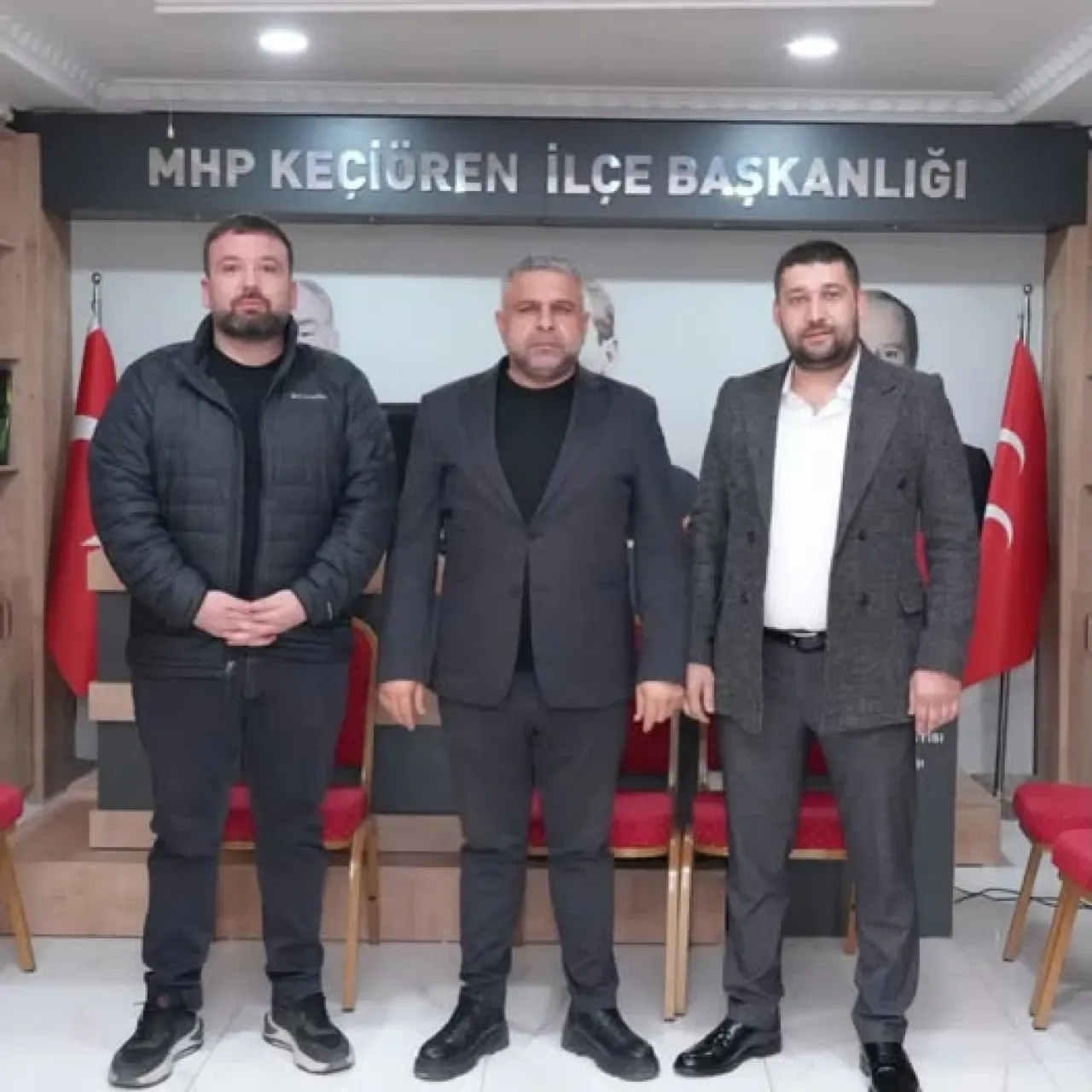 MHP Keçiören'de Üst Düzey Ziyaret MHP Keçiören'de Üst Düzey Ziyaret