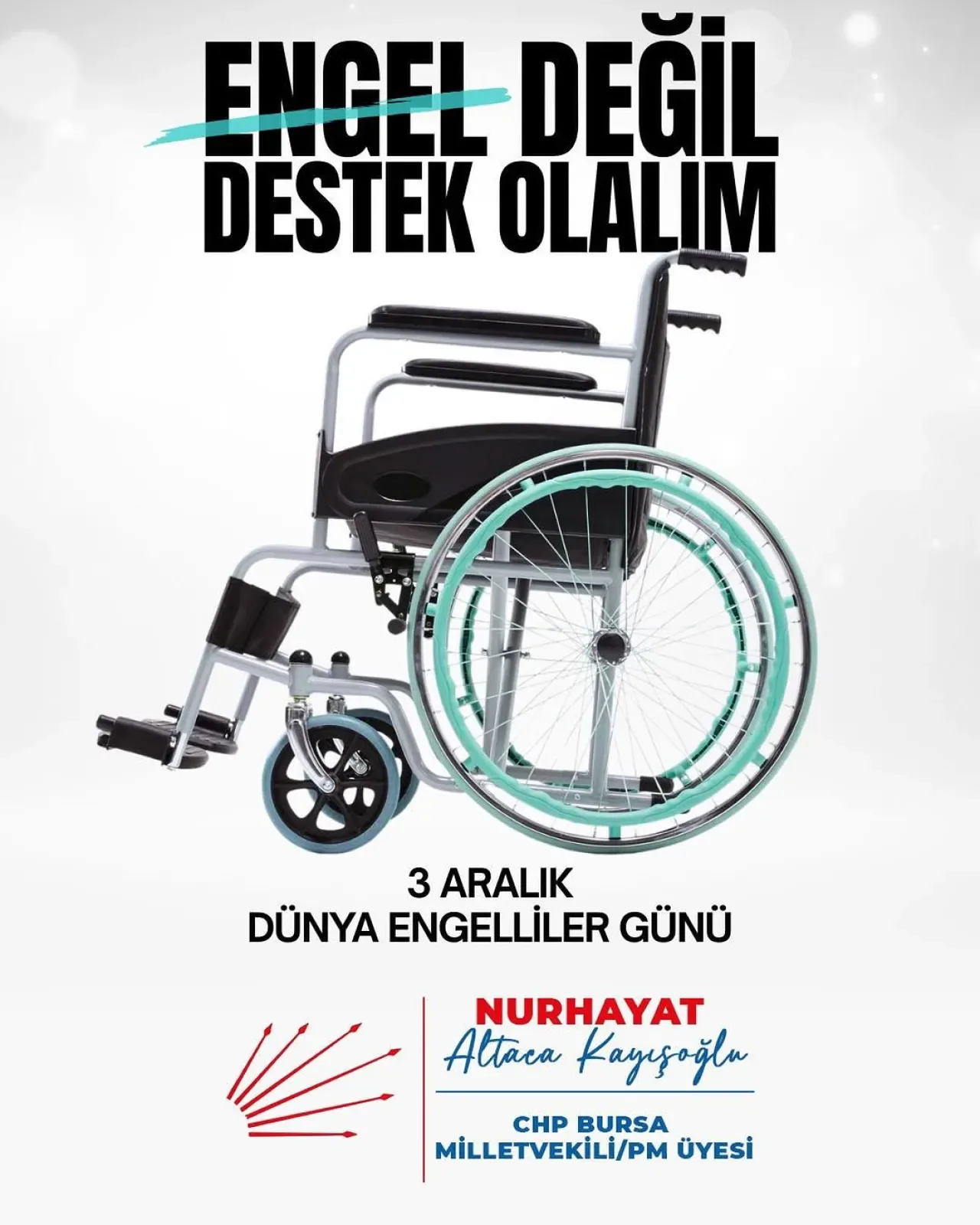 CHP'li Nurhayat Altaca Kayışoğlu: "Engelleri Anlayışsızlık ve Duyarsızlık Oluşturuyor" CHP'li Nurhayat Altaca Kayışoğlu: "Engelleri Anlayışsızlık ve Duyarsızlık Oluşturuyor"