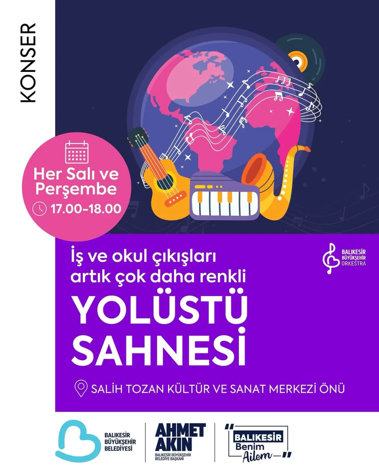 Balıkesir'de Akşamları Müzik Dinletileri Başlıyor Balıkesir'de Akşamları Müzik Dinletileri Başlıyor