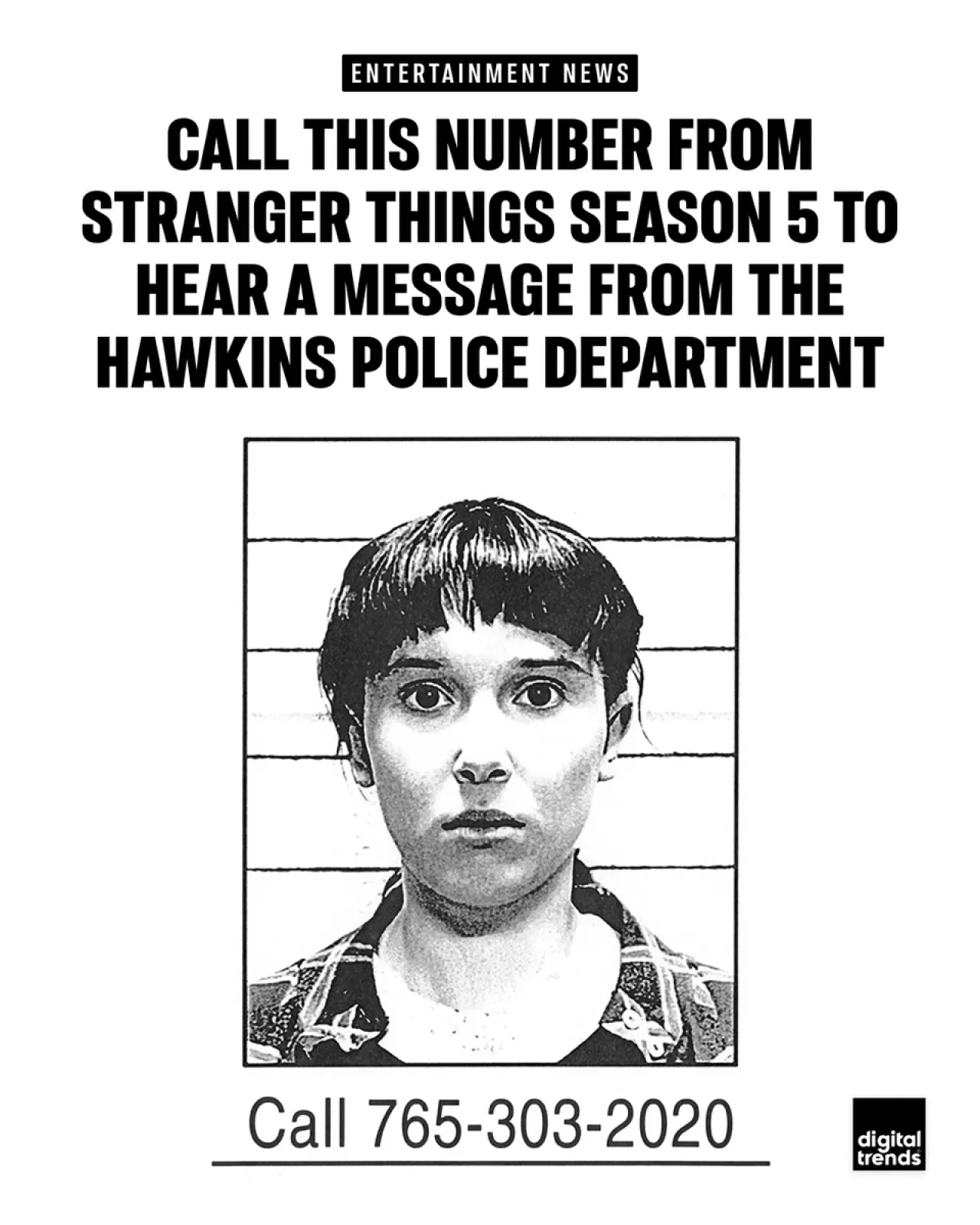 Hawkins Polisi, Stranger Things 5 İçin Gizemli Bir Mesaj Yayınladı Hawkins Polisi, Stranger Things 5 İçin Gizemli Bir Mesaj Yayınladı