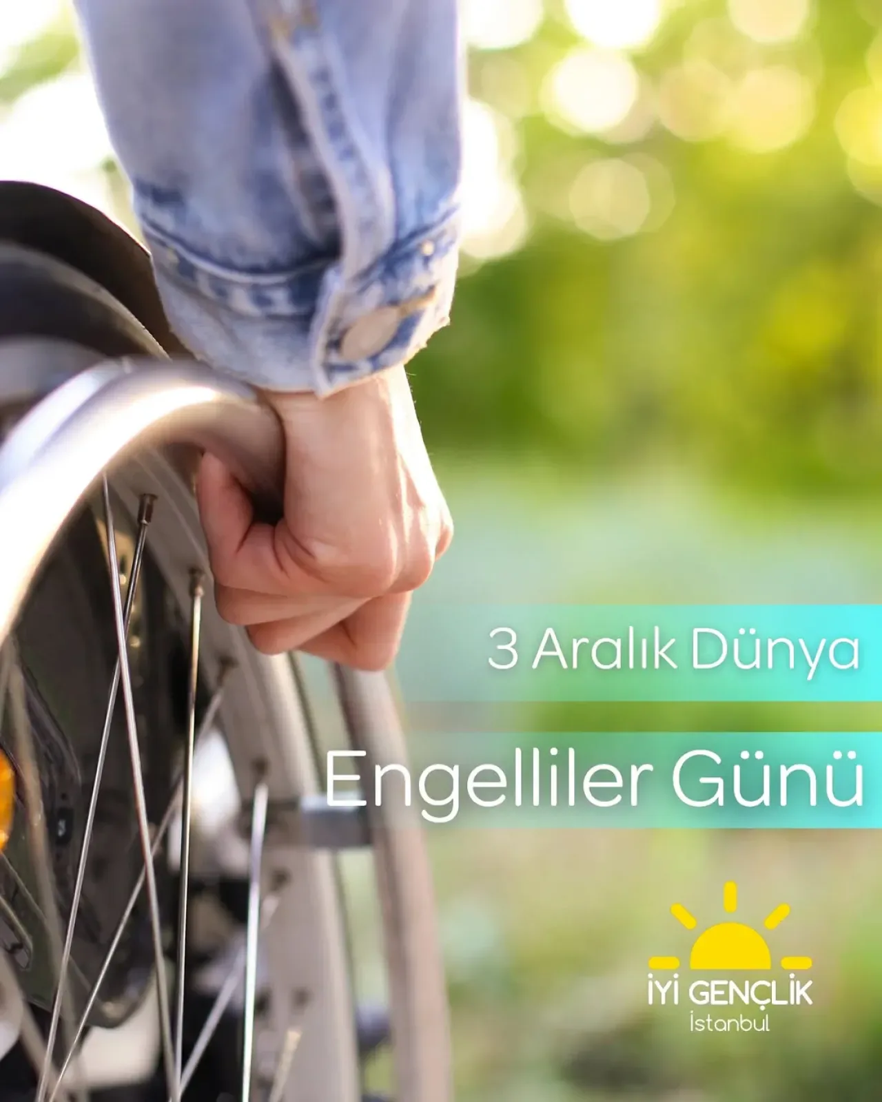 3 Aralık Dünya Engelliler Günü'nde Eşit Yaşam Vurgusu 3 Aralık Dünya Engelliler Günü'nde Eşit Yaşam Vurgusu