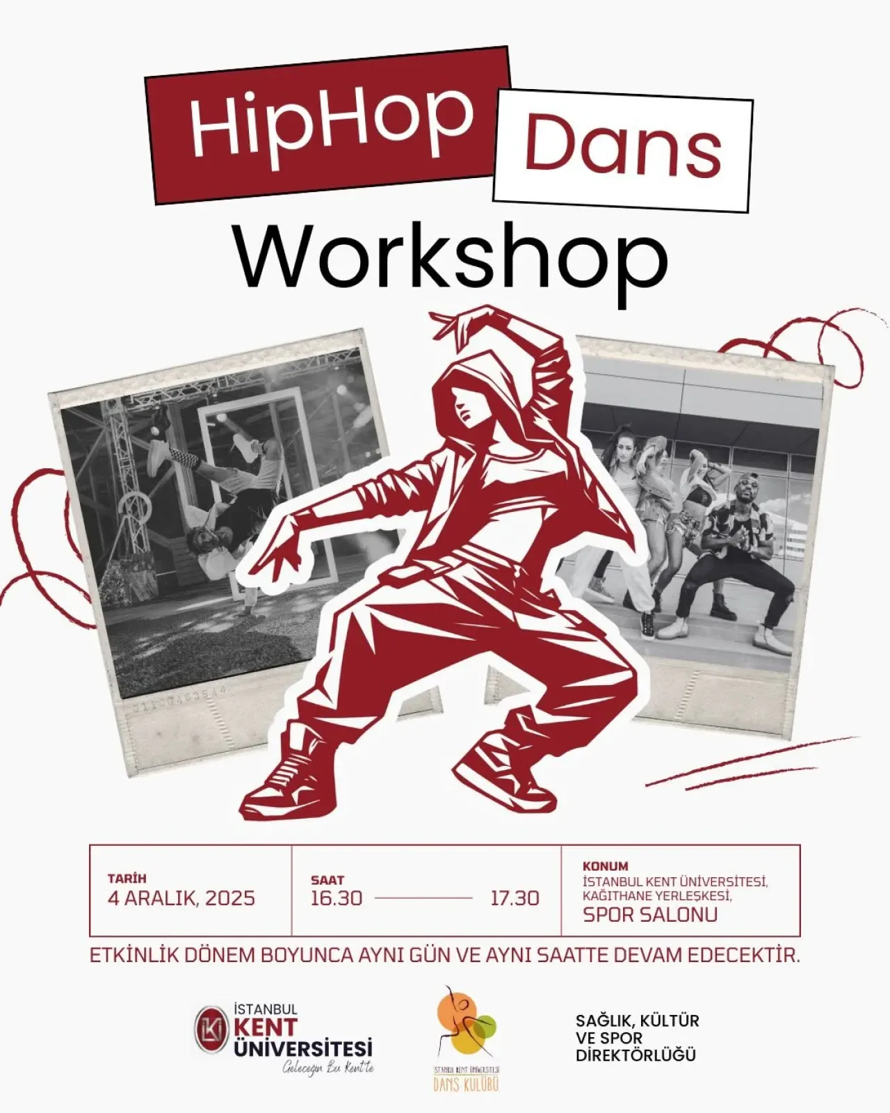 İstanbul Kent Üniversitesi'nde Hip Hop Dersleri Başladı İstanbul Kent Üniversitesi'nde Hip Hop Dersleri Başladı