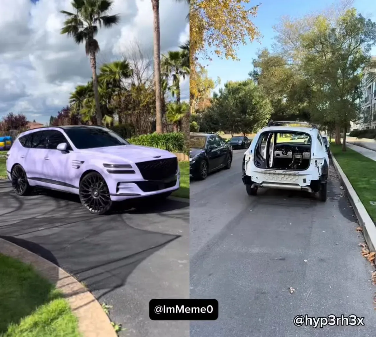 Los Angeles'ta Lüks Genesis GV80 Aracı Gece Soyuldu: Jantlar ve Motor Parçaları Çalındı Los Angeles'ta Lüks Genesis GV80 Aracı Gece Soyuldu: Jantlar ve Motor Parçaları Çalındı
