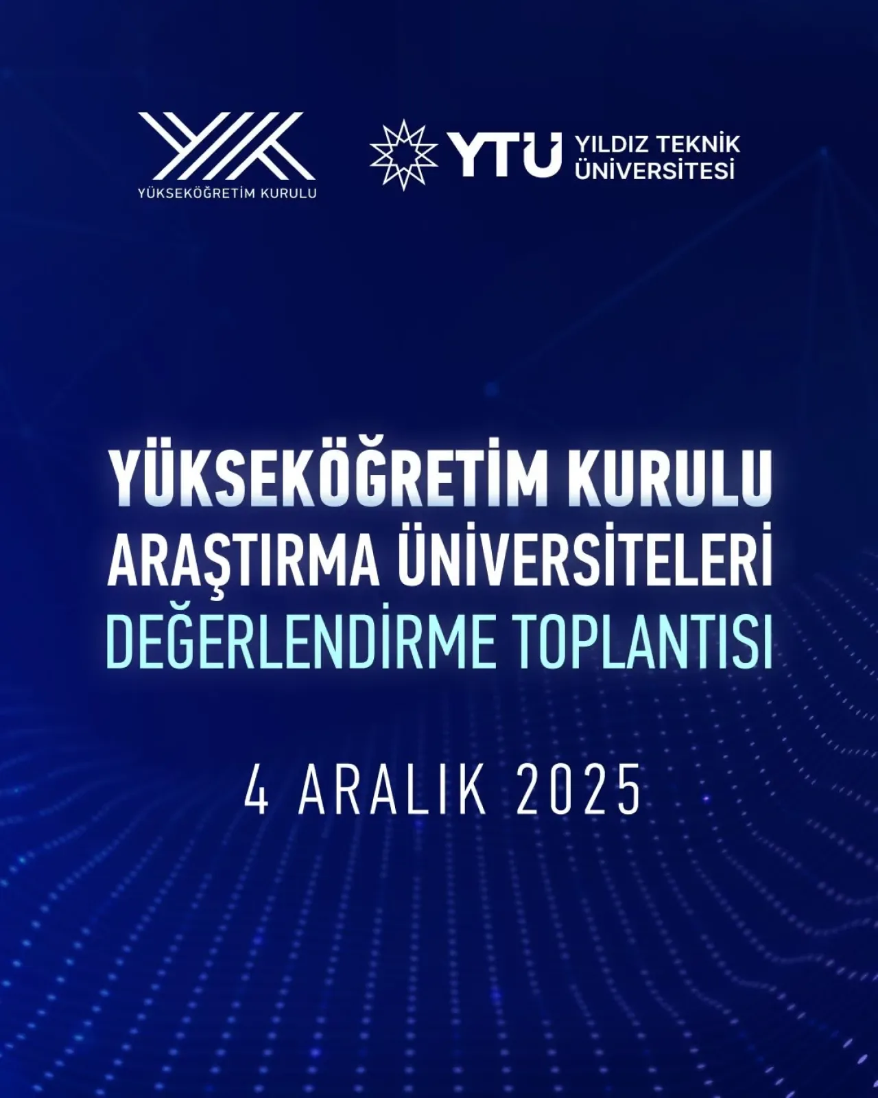 YÖK Araştırma Üniversiteleri Değerlendirme Toplantısı YTÜ'de Yapılacak YÖK Araştırma Üniversiteleri Değerlendirme Toplantısı YTÜ'de Yapılacak