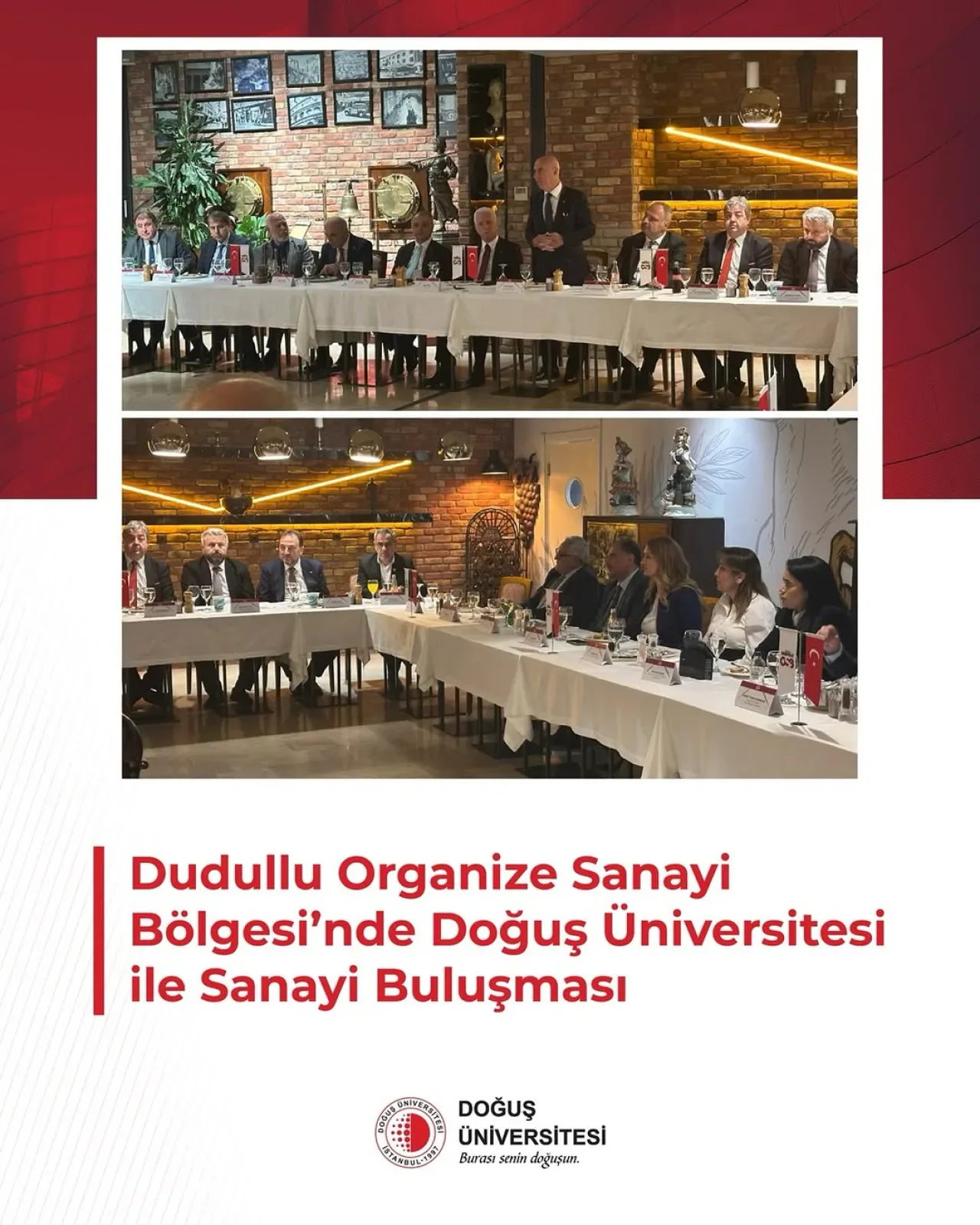 Doğuş Üniversitesi'nden Sanayi-Üniversite İş Birliği Hamlesi: Dudullu OSB'de Büyük Buluşma Doğuş Üniversitesi'nden Sanayi-Üniversite İş Birliği Hamlesi: Dudullu OSB'de Büyük Buluşma