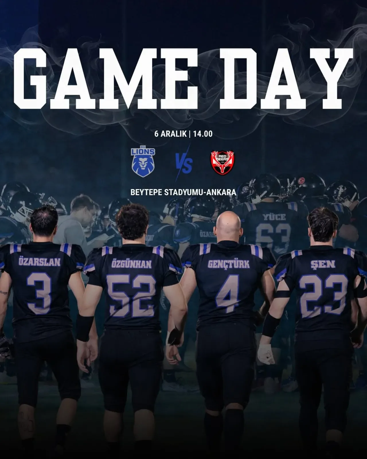 Bahçeşehir Lions Football Takımı Yeni Sezona Hazırlanıyor Bahçeşehir Lions Football Takımı Yeni Sezona Hazırlanıyor