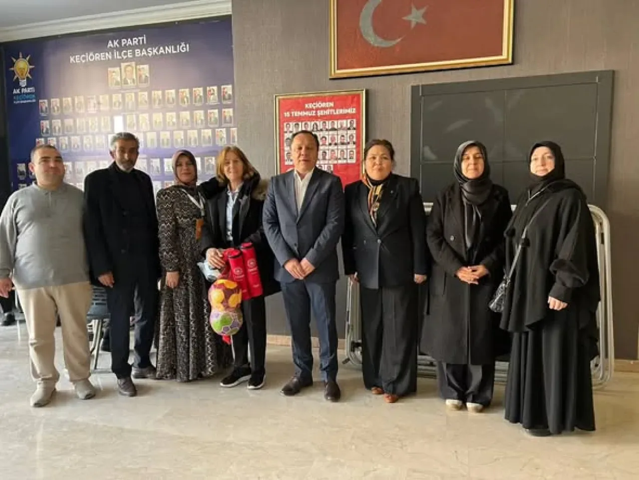 AK Parti Keçiören, 3 Aralık Dünya Engelliler Günü'nde Anlamlı Ziyaretler Gerçekleştirdi AK Parti Keçiören, 3 Aralık Dünya Engelliler Günü'nde Anlamlı Ziyaretler Gerçekleştirdi