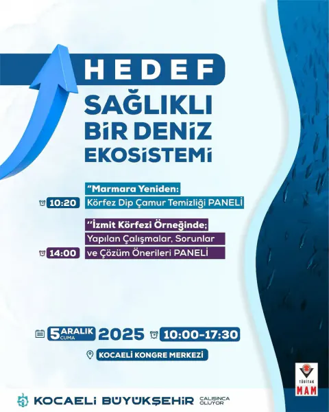 İzmit Körfezi'nin Geleceği Bilimsel Panelde Masaya Yatırılıyor