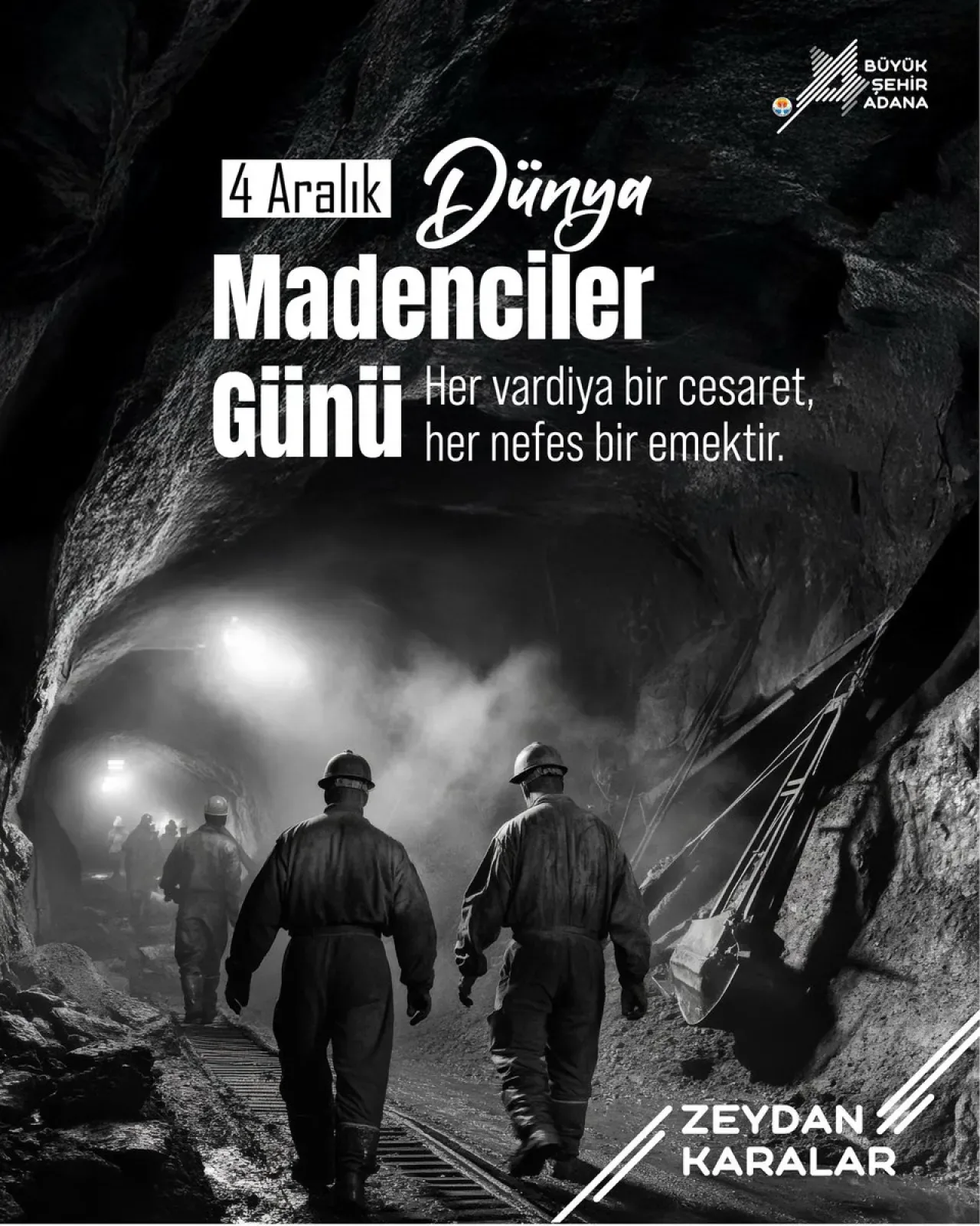 4 Aralık Dünya Madenciler Günü: Emeğin ve Cesaretin Sembolü Madenciler Kutlanıyor 4 Aralık Dünya Madenciler Günü: Emeğin ve Cesaretin Sembolü Madenciler Kutlanıyor