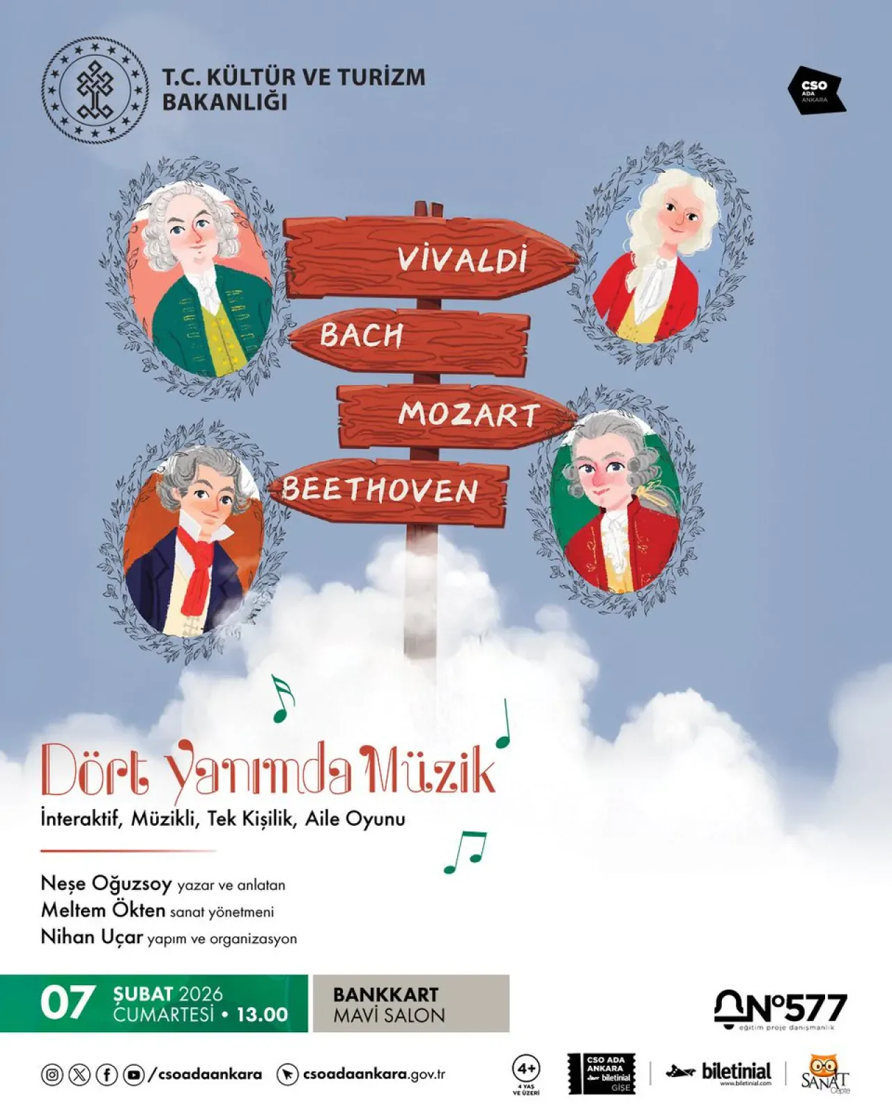 CSO Ada Ankara'da Çocuklar İçin Klasik Müzik Serisi CSO Ada Ankara'da Çocuklar İçin Klasik Müzik Serisi