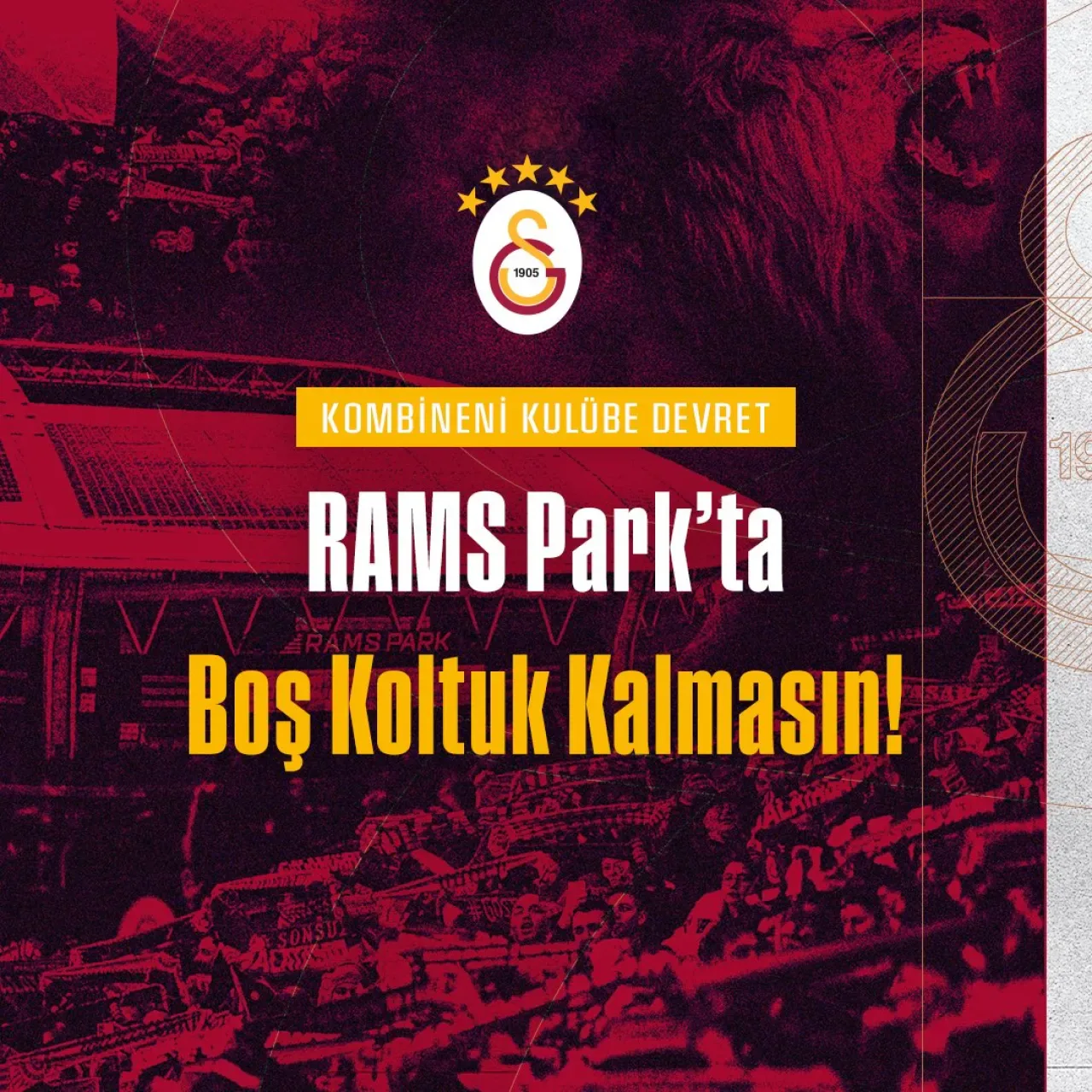 Galatasaray Taraftarları Samsunspor Maçı İçin Rams Park'ta Buluşuyor Galatasaray Taraftarları Samsunspor Maçı İçin Rams Park'ta Buluşuyor