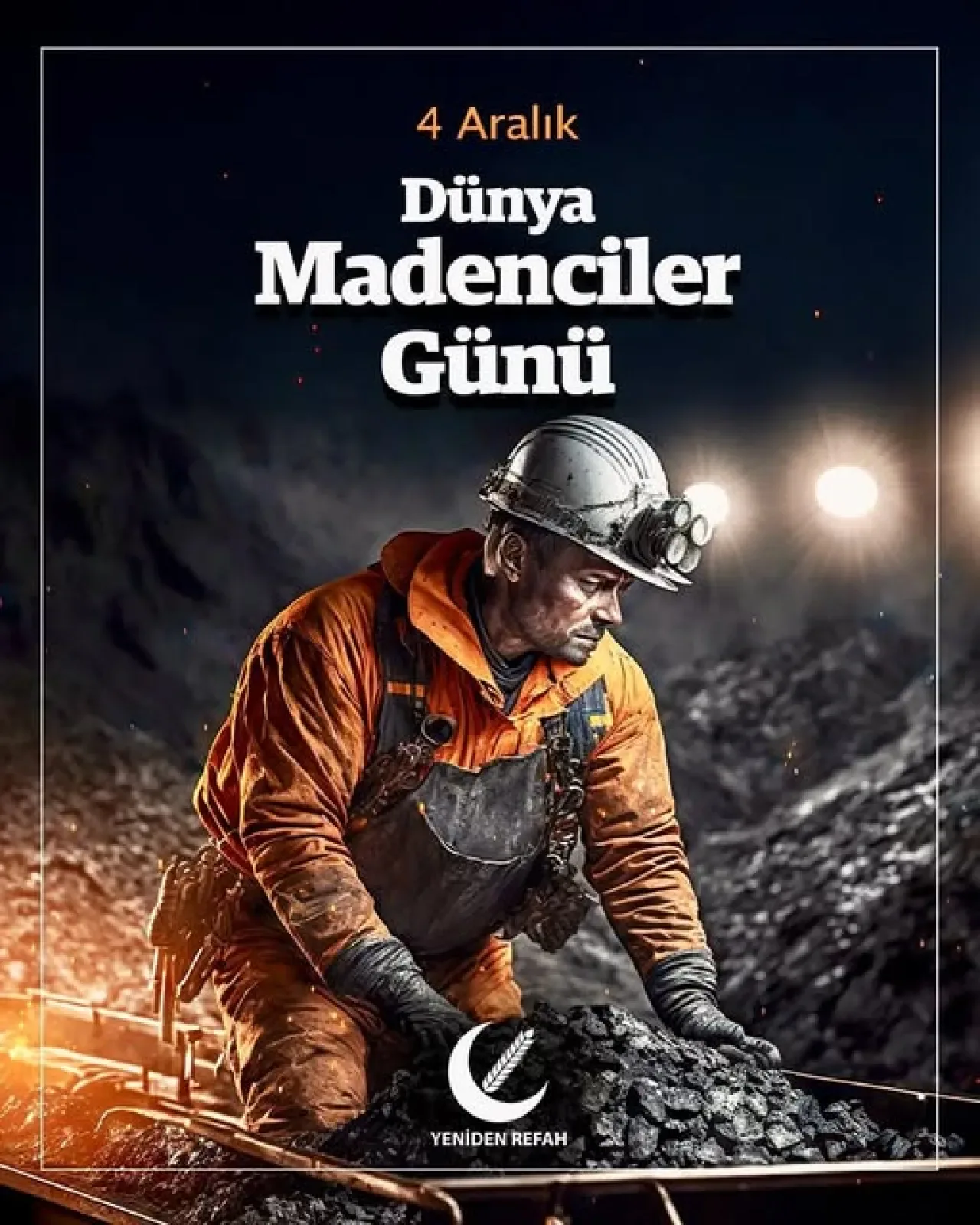 Fatih Erbakan'dan Madenciler Günü Mesajı Fatih Erbakan'dan Madenciler Günü Mesajı