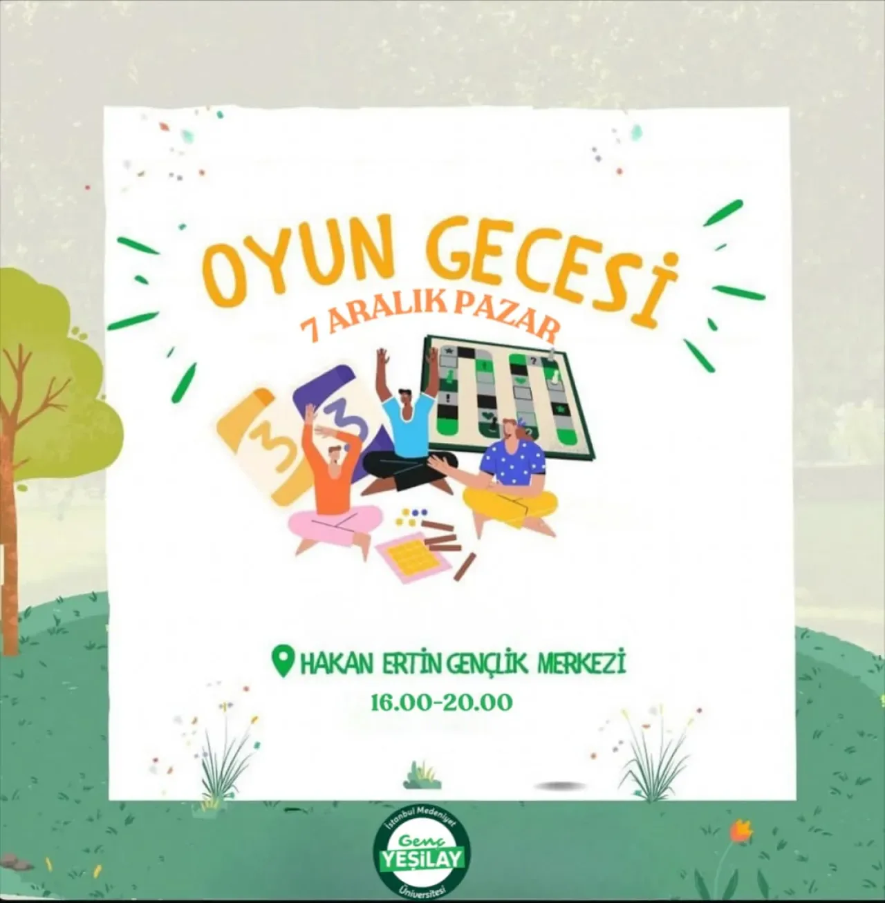 İMÜ Genç Yeşilay'dan Öğrencilere Özel Eğlence ve Oyun Etkinliği İMÜ Genç Yeşilay'dan Öğrencilere Özel Eğlence ve Oyun Etkinliği