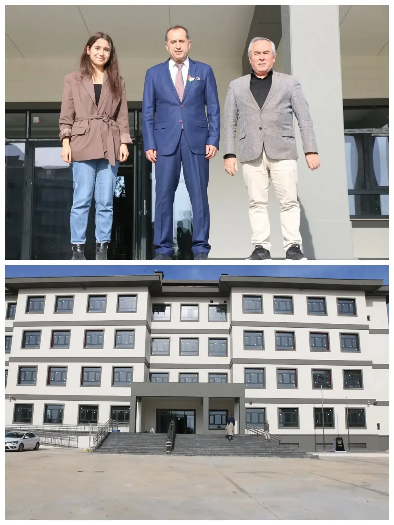 Tuzla'da Yeni Anadolu Lisesi İnşaatında Son Durum Değerlendirmesi Tuzla'da Yeni Anadolu Lisesi İnşaatında Son Durum Değerlendirmesi