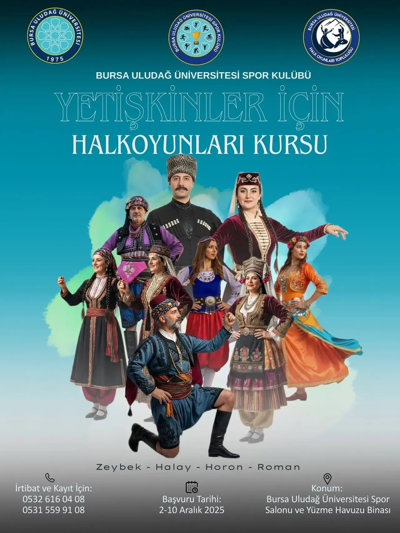 Bursa Uludağ Üniversitesi'nde Yetişkinler İçin Halk Oyunları Kursu Başlıyor Bursa Uludağ Üniversitesi'nde Yetişkinler İçin Halk Oyunları Kursu Başlıyor