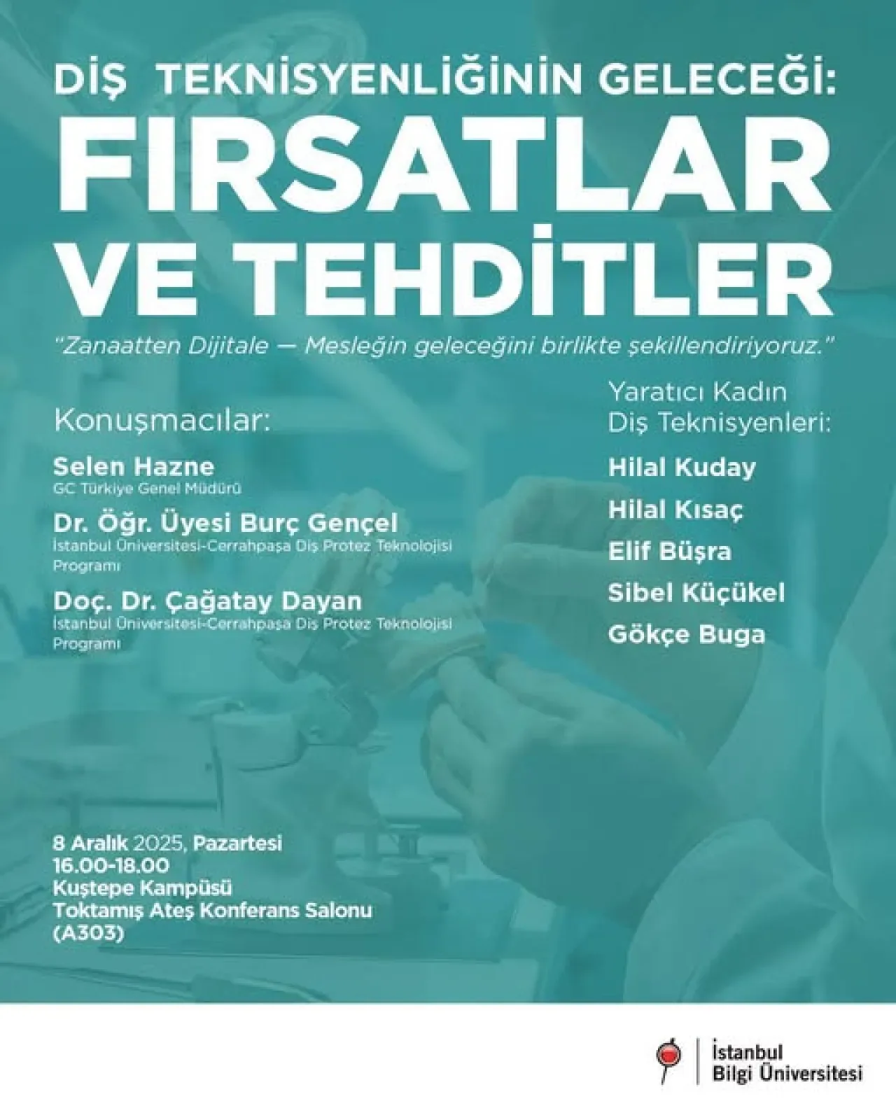 İstanbul Bilgi Üniversitesi'nde Sürdürülebilir Gelecek Konferansı Düzenleniyor İstanbul Bilgi Üniversitesi'nde Sürdürülebilir Gelecek Konferansı Düzenleniyor