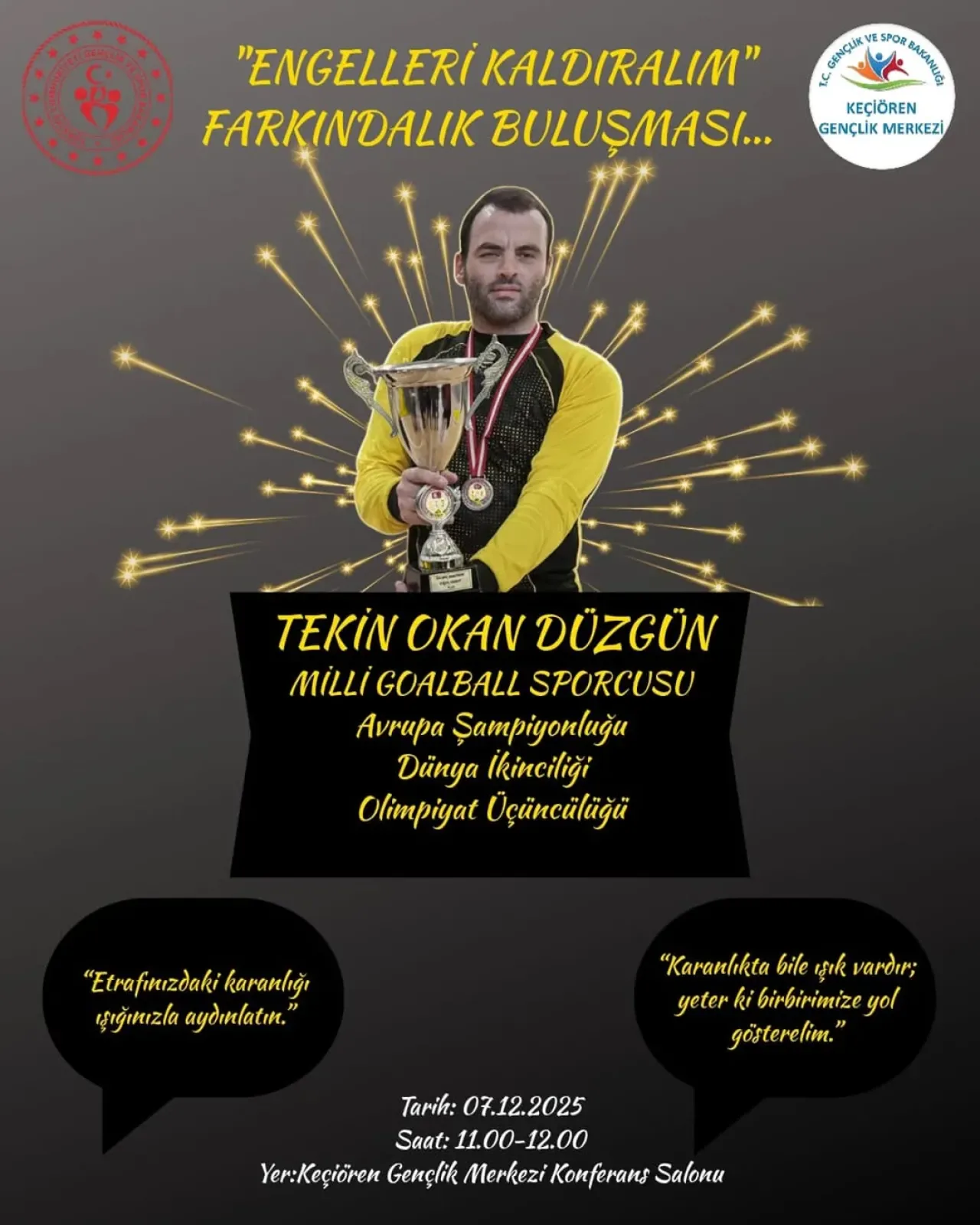 Keçiören'de Dünya Engelliler Günü'ne Özel Anlamlı Buluşma Keçiören'de Dünya Engelliler Günü'ne Özel Anlamlı Buluşma