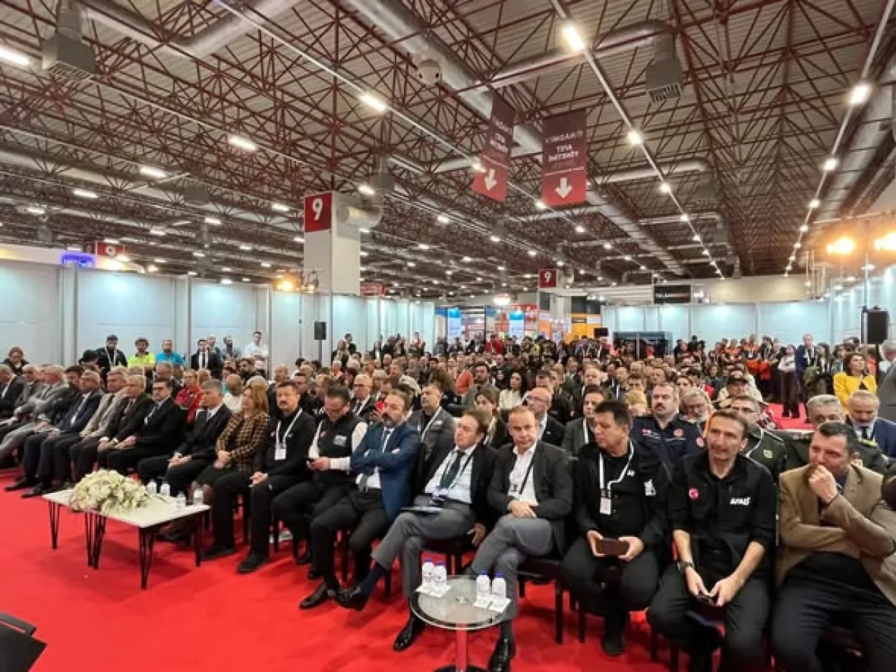 NADMEX Doğal Afet Yönetimi Fuarı İstanbul'da Açıldı NADMEX Doğal Afet Yönetimi Fuarı İstanbul'da Açıldı