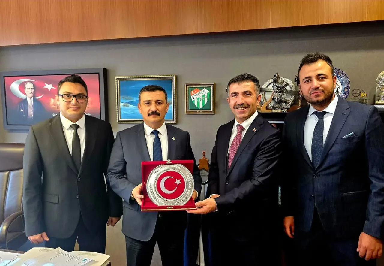 İYİ Partili Türkoğlu, Emniyet Teşkilatı Sendikası Yöneticileri ile Görüştü İYİ Partili Türkoğlu, Emniyet Teşkilatı Sendikası Yöneticileri ile Görüştü