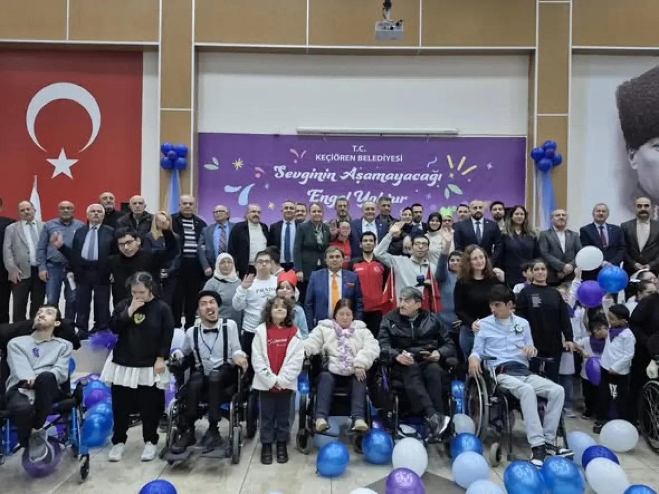 Keçiören Belediyesi'nden 3 Aralık Dünya Engelliler Günü'nde Anlamlı Etkinlik Keçiören Belediyesi'nden 3 Aralık Dünya Engelliler Günü'nde Anlamlı Etkinlik